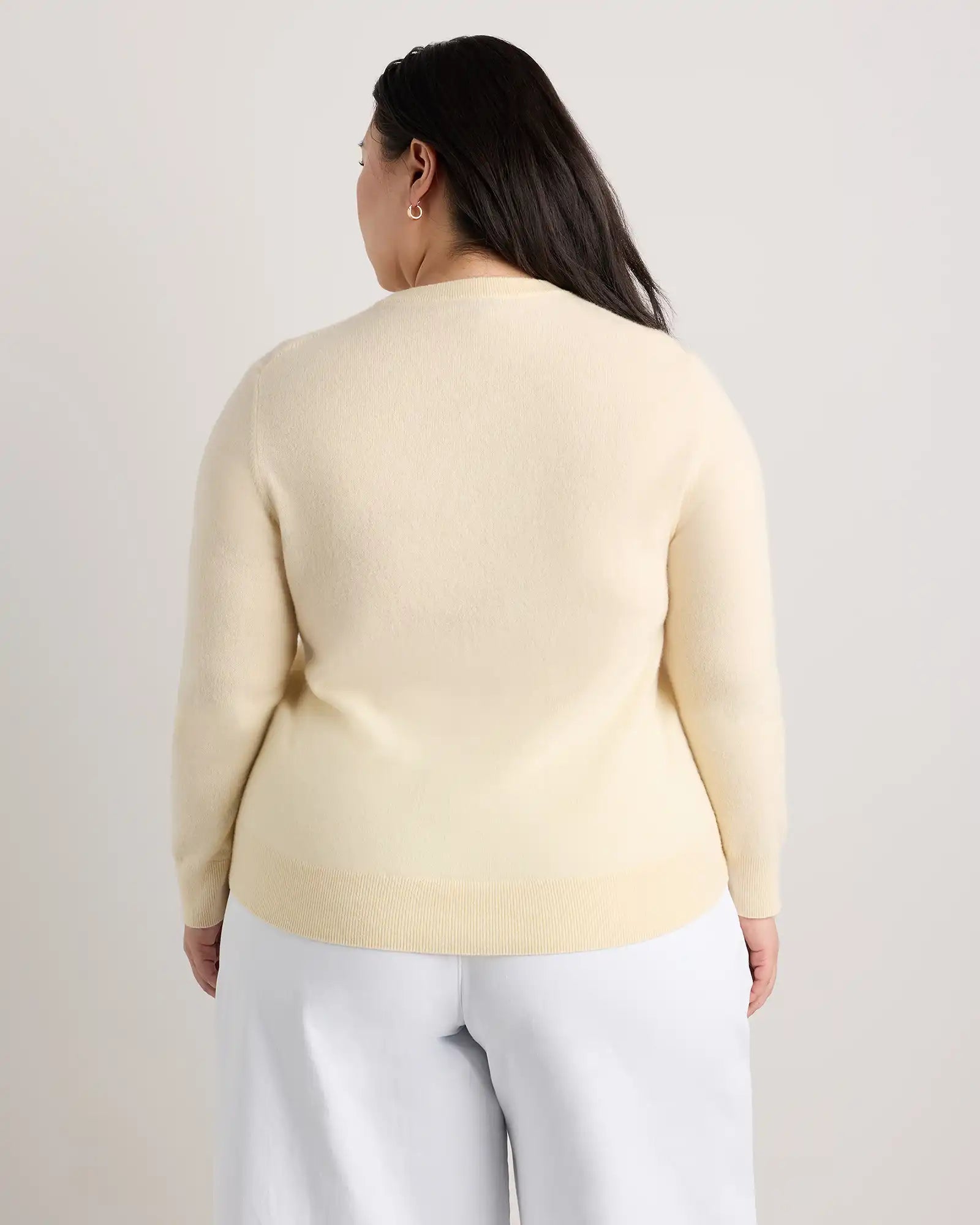 Mongolian Cashmere Crewneck Sweater