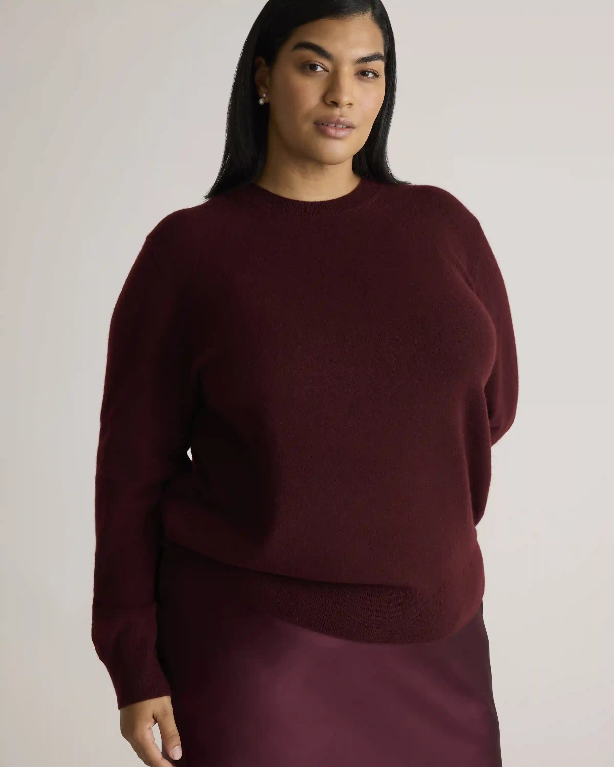 Mongolian Cashmere Crewneck Sweater