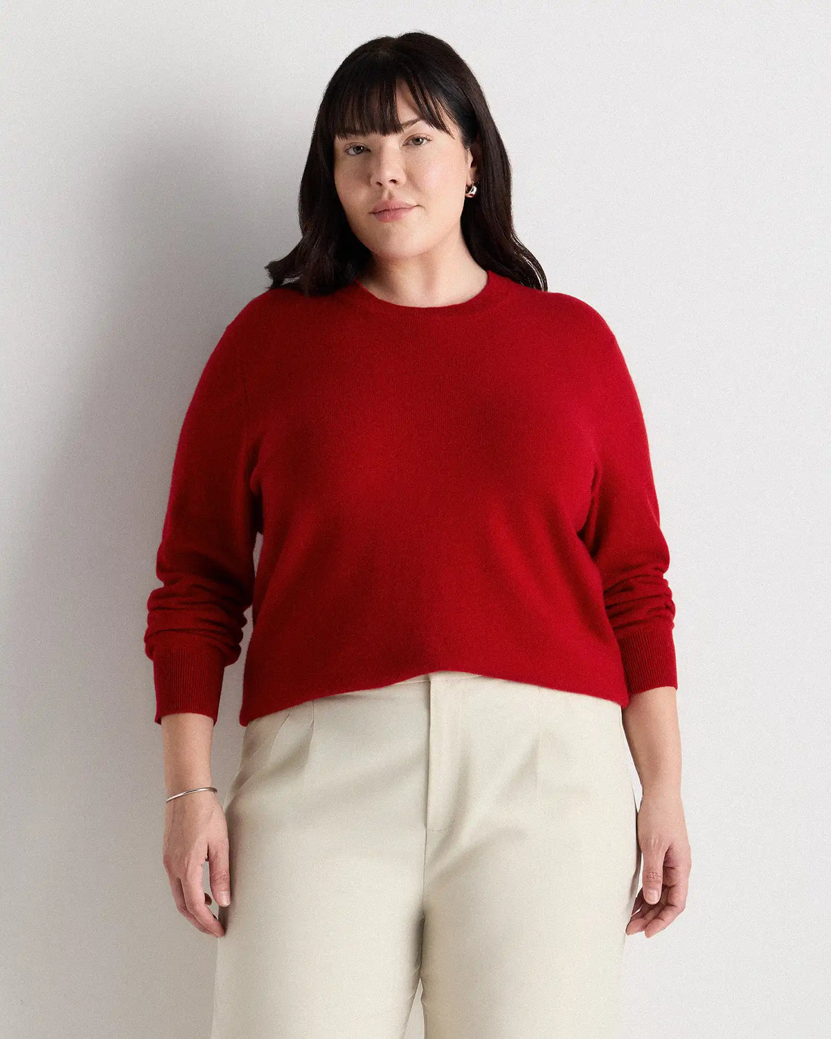 Mongolian Cashmere Crewneck Sweater