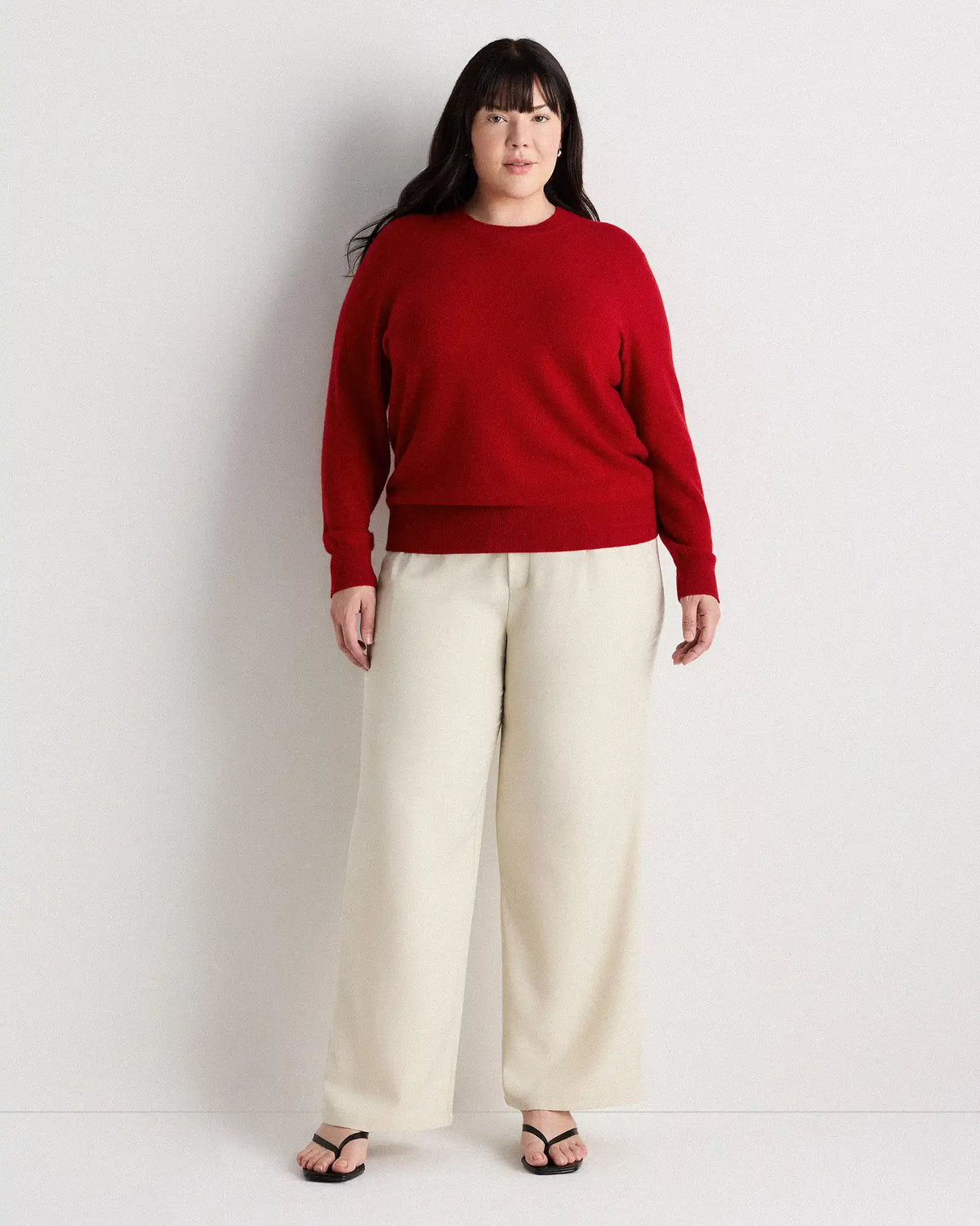 Mongolian Cashmere Crewneck Sweater