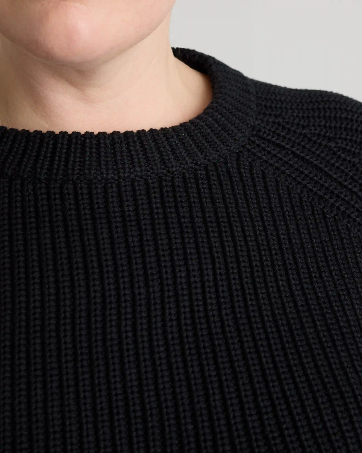 100% Organic Cotton Fisherman Crew Sweater