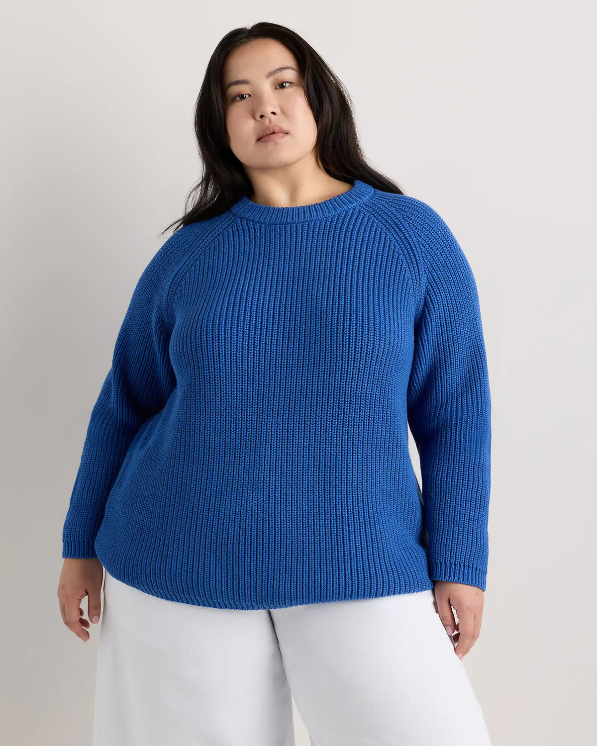 100% Organic Cotton Fisherman Crew Sweater