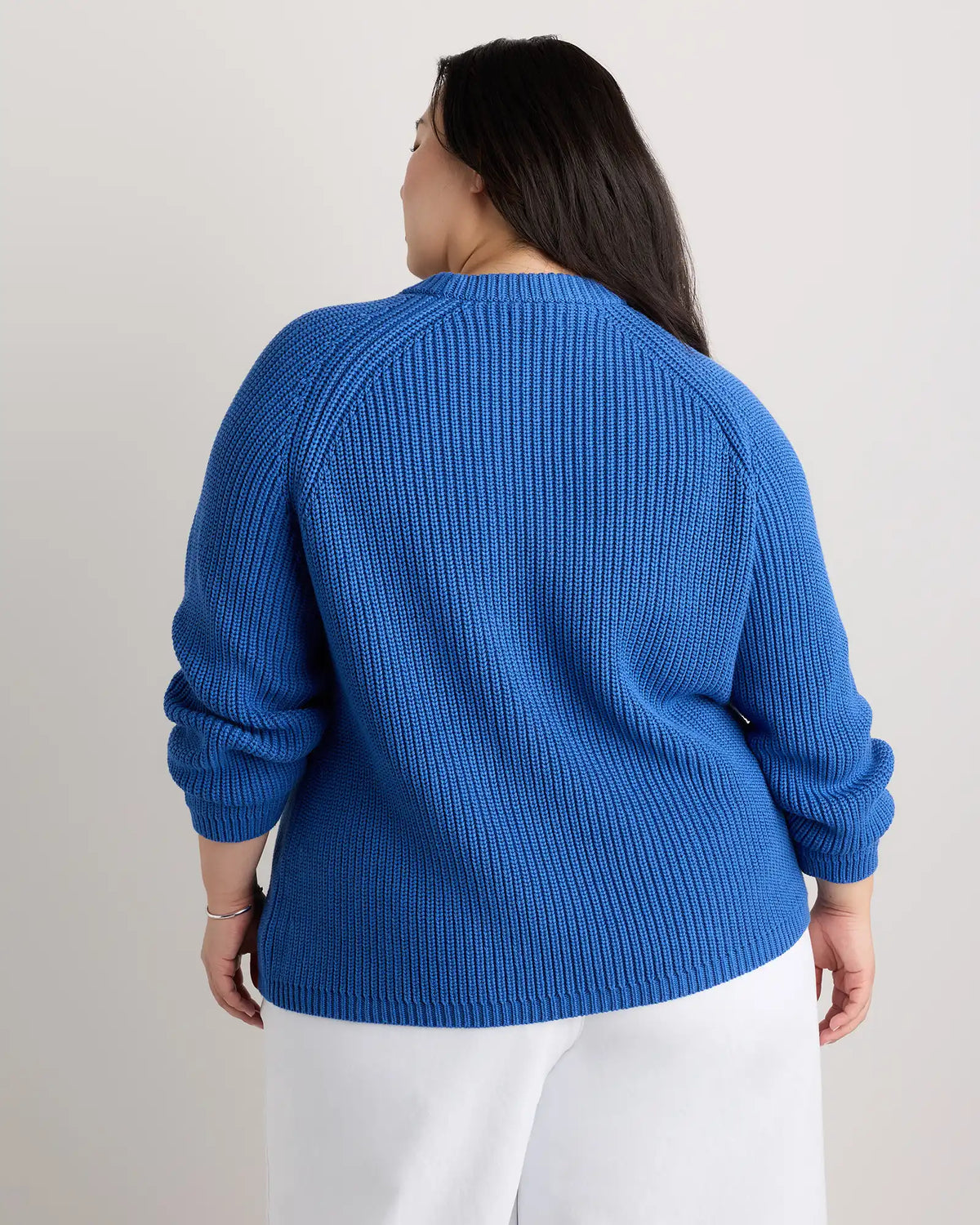 100% Organic Cotton Fisherman Crew Sweater