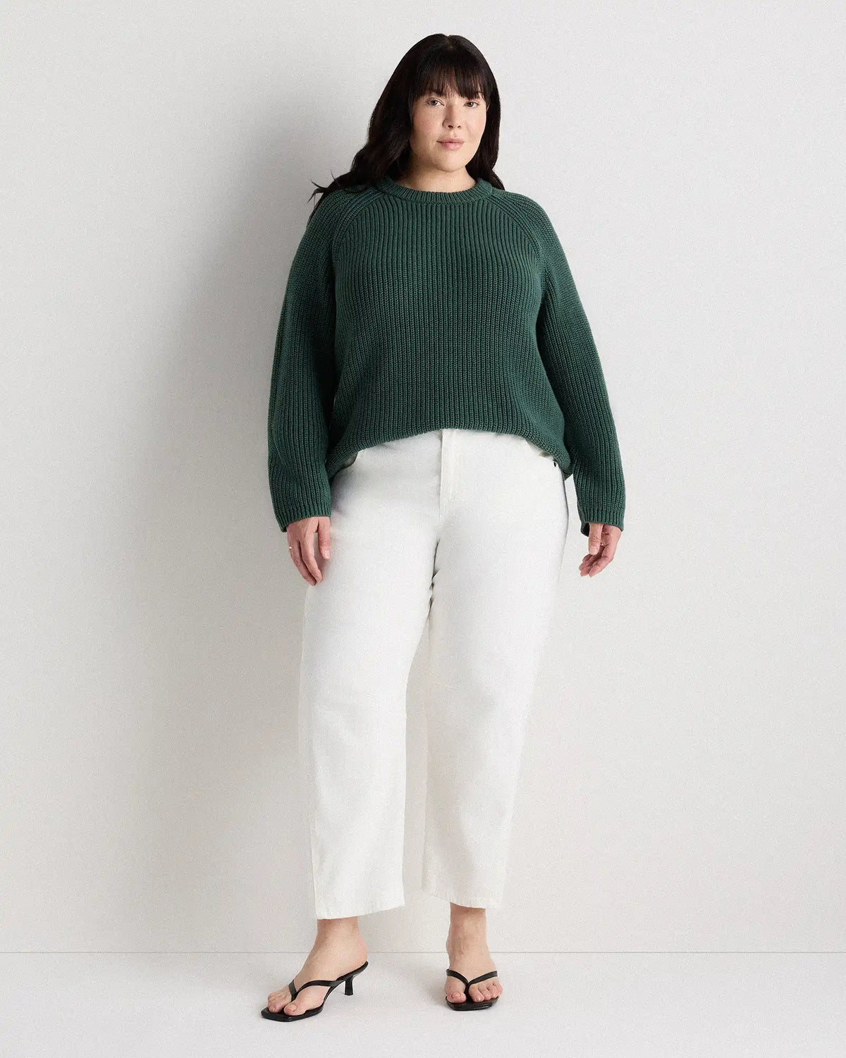 100% Organic Cotton Fisherman Crew Sweater