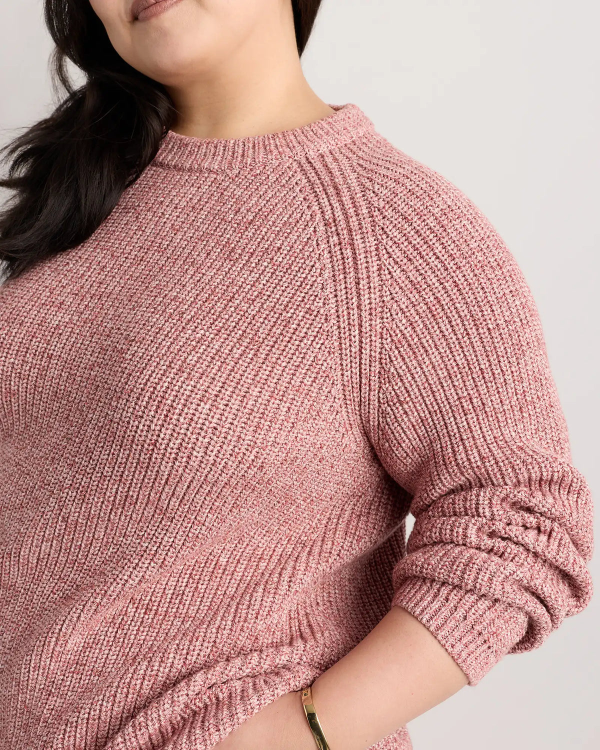 100% Organic Cotton Fisherman Crew Sweater