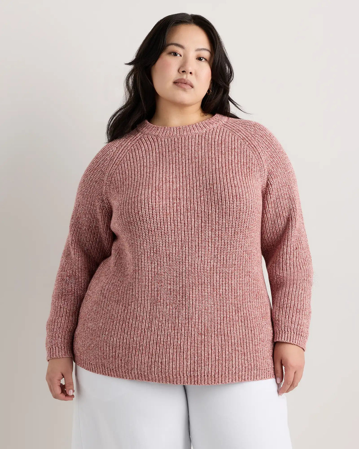 100% Organic Cotton Fisherman Crew Sweater
