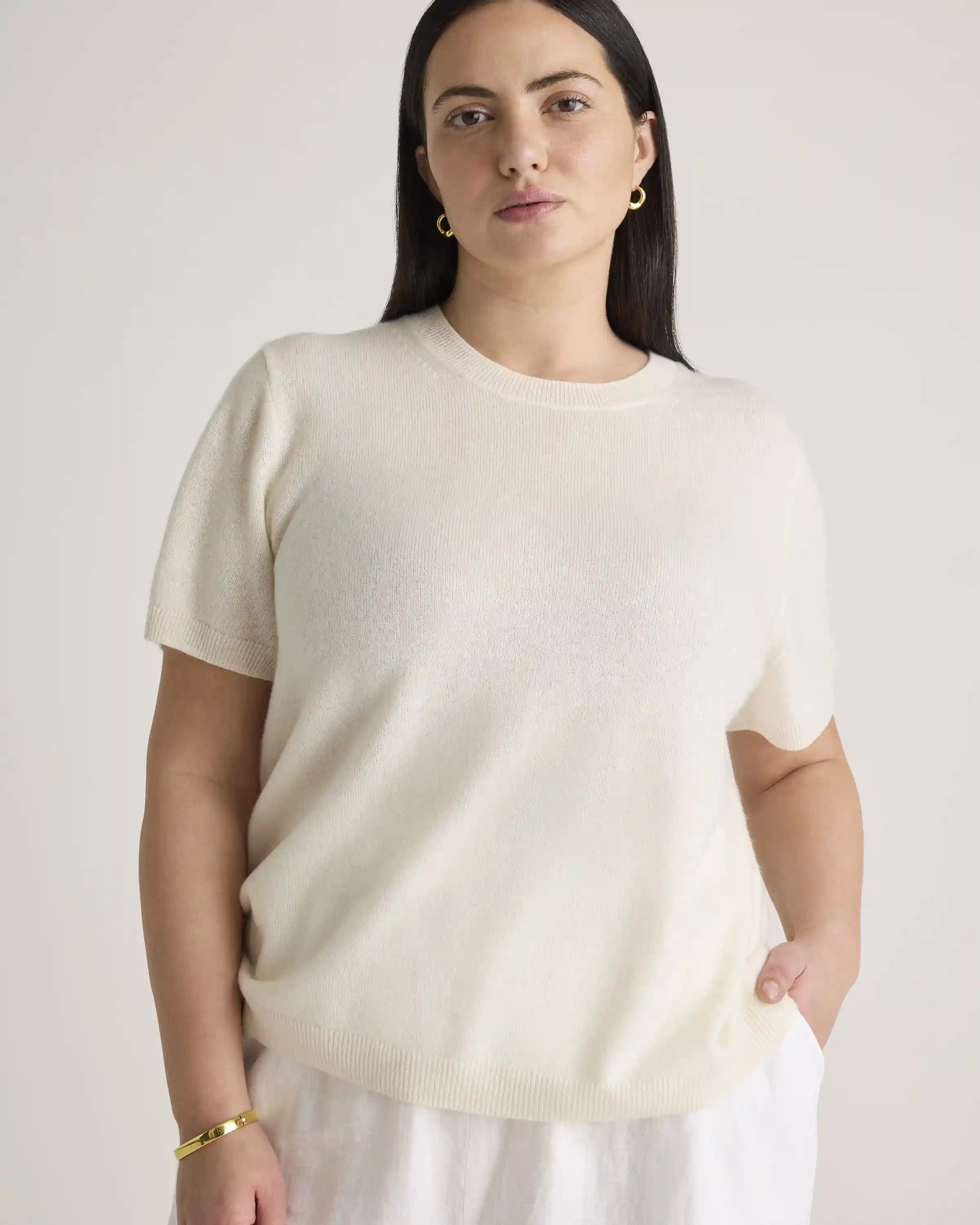 Mongolian Cashmere Tee