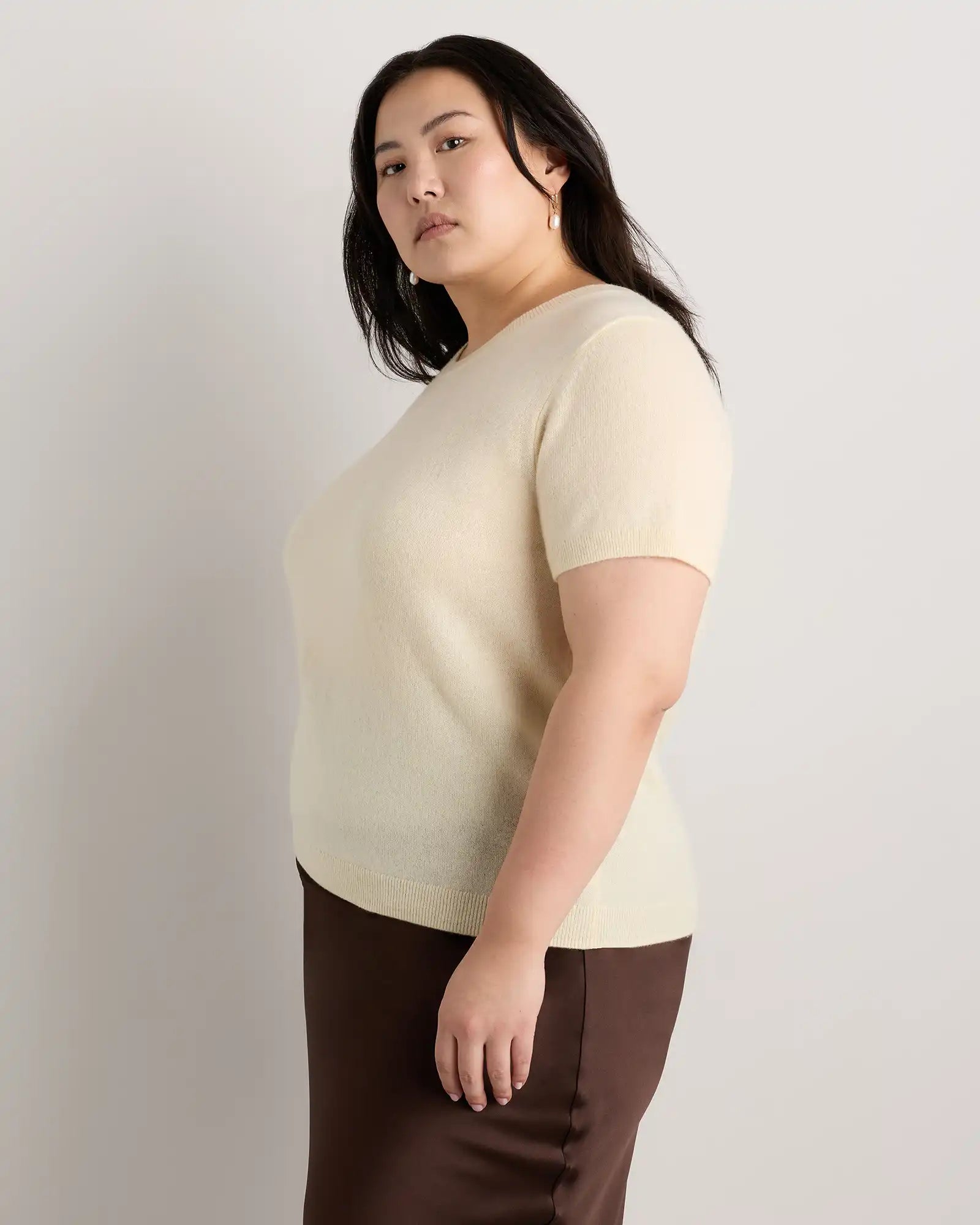 Mongolian Cashmere Tee