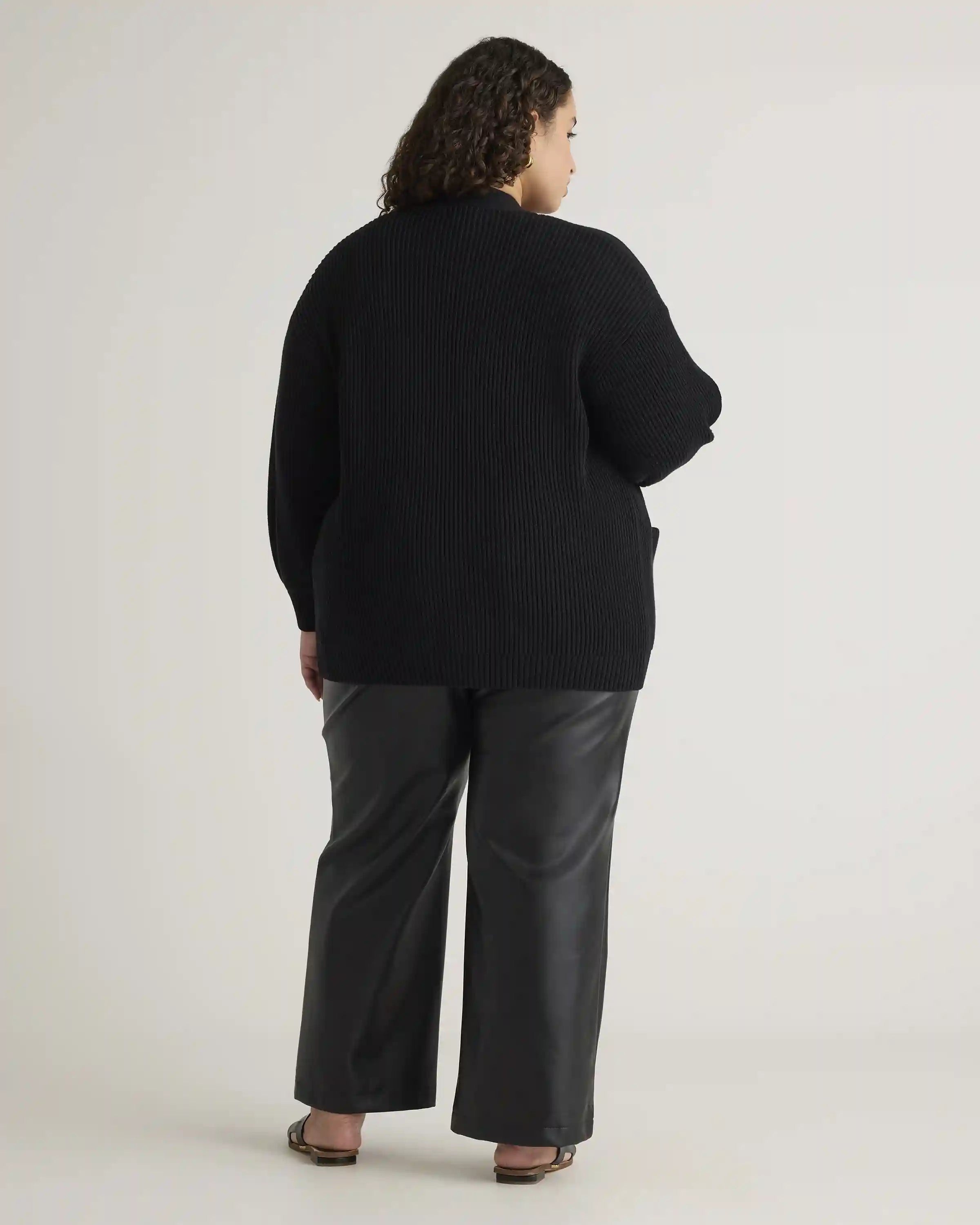 100% Organic Cotton Oversized Cardigan