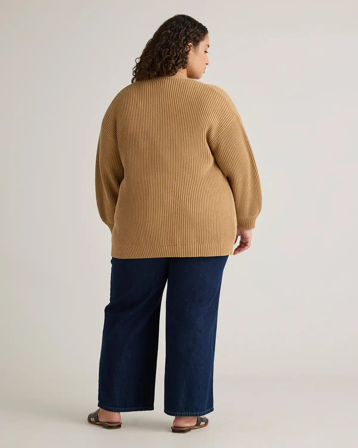 100% Organic Cotton Oversized Cardigan