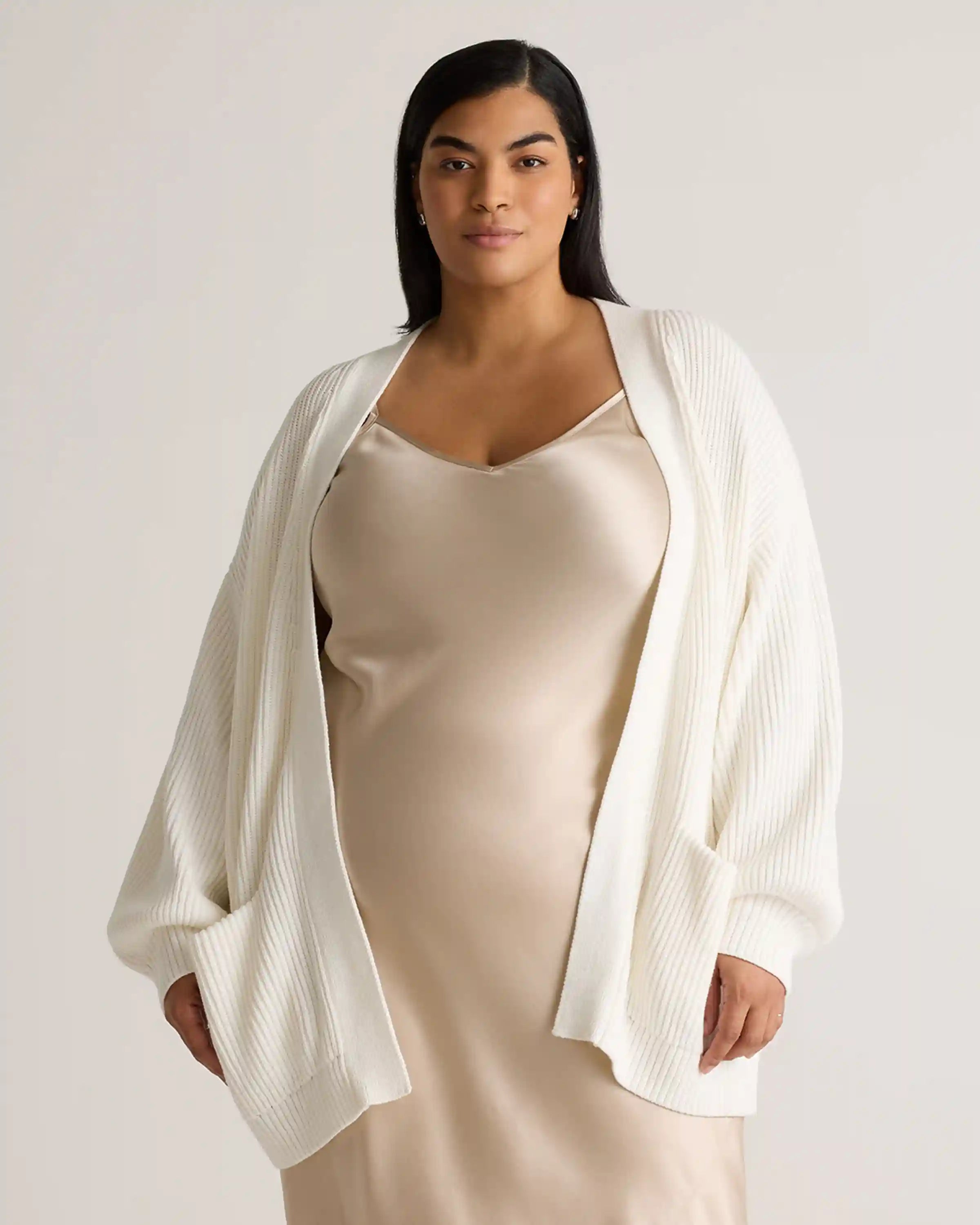 100% Organic Cotton Oversized Cardigan
