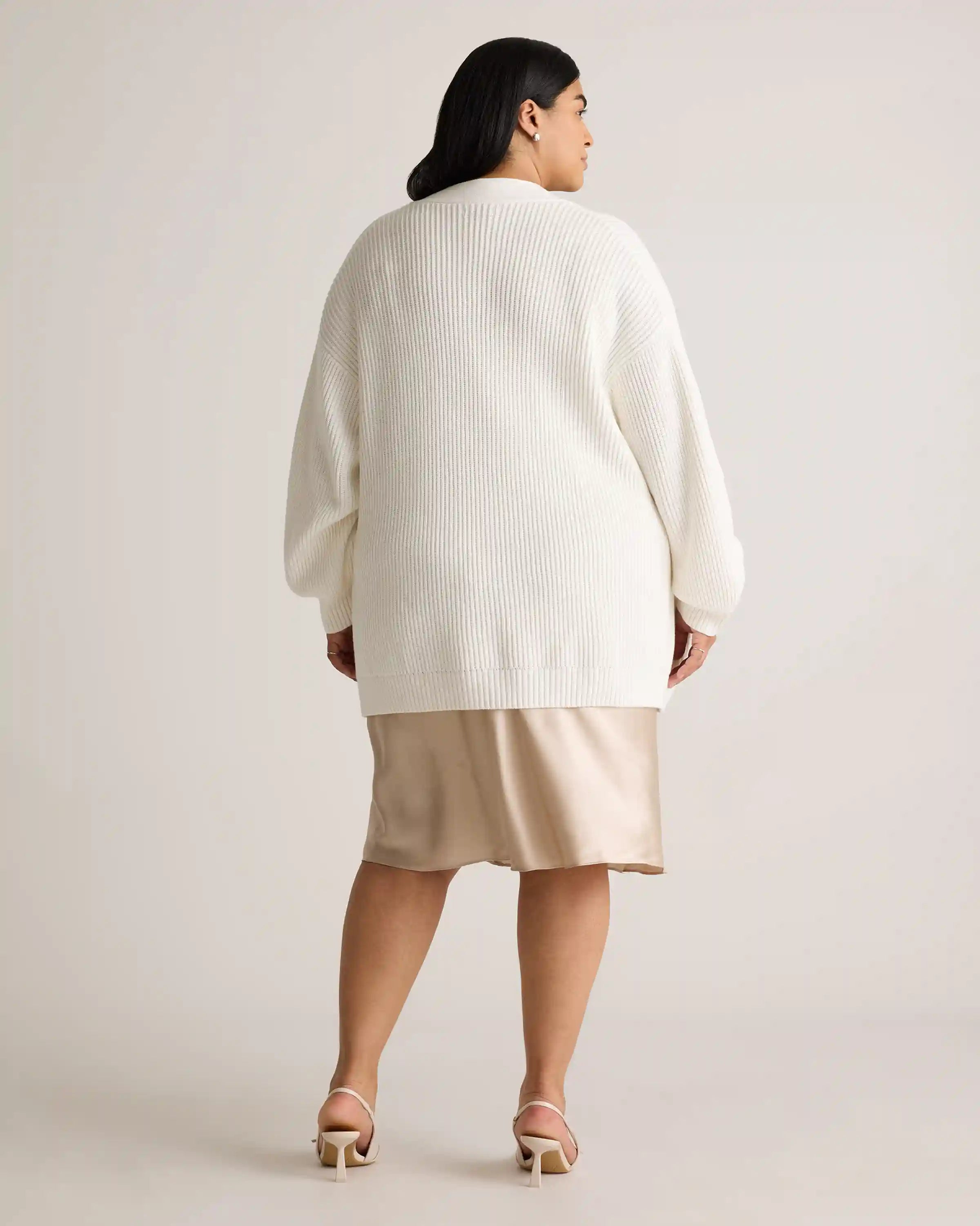 100% Organic Cotton Oversized Cardigan