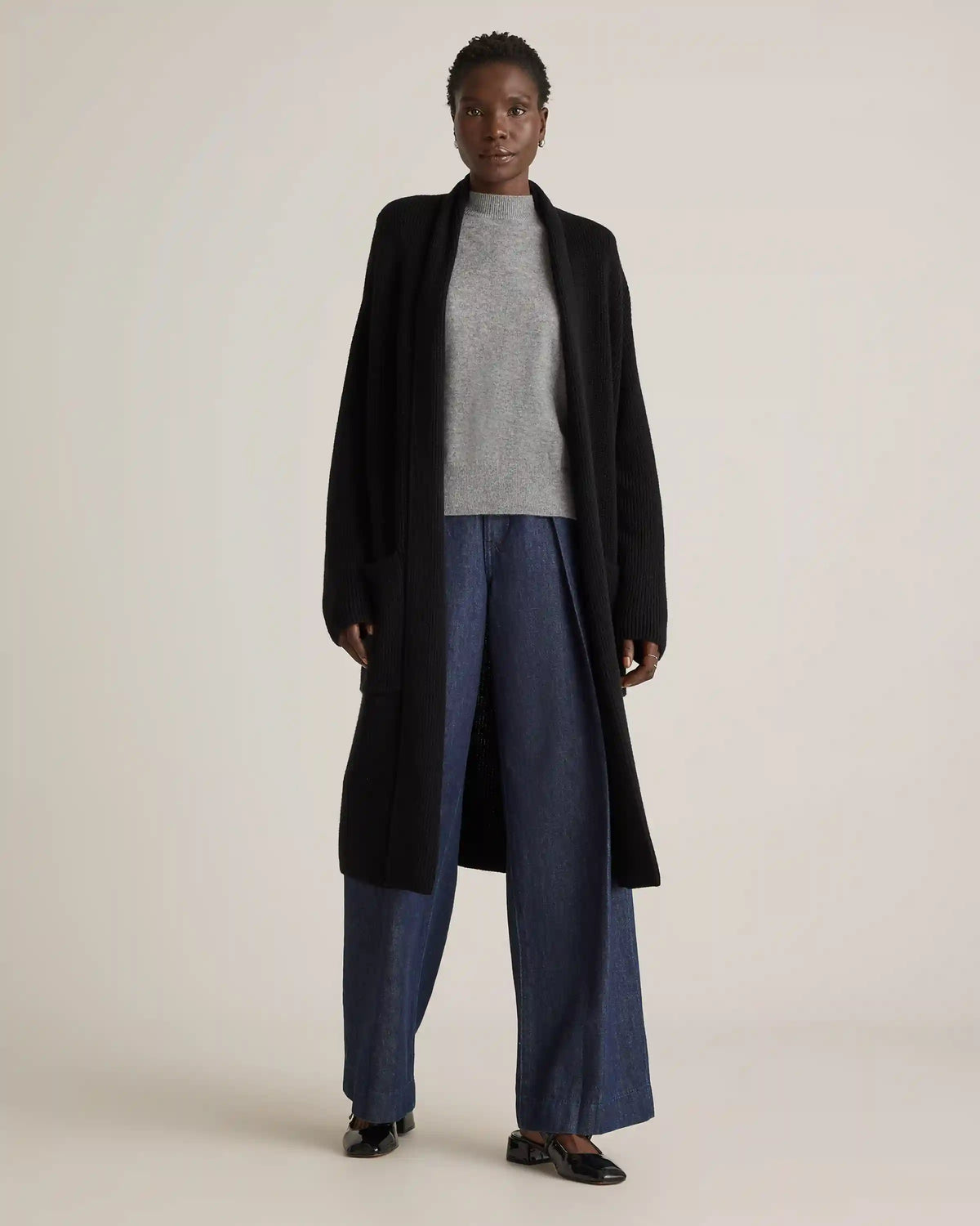 Australian Merino Wool Duster Cardigan