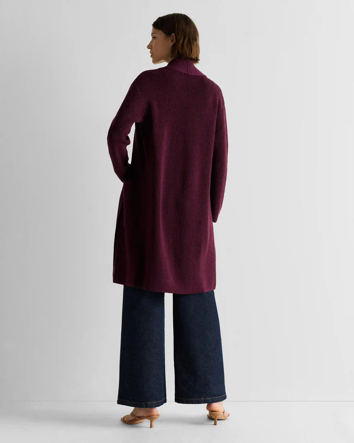 Australian Merino Wool Duster Cardigan