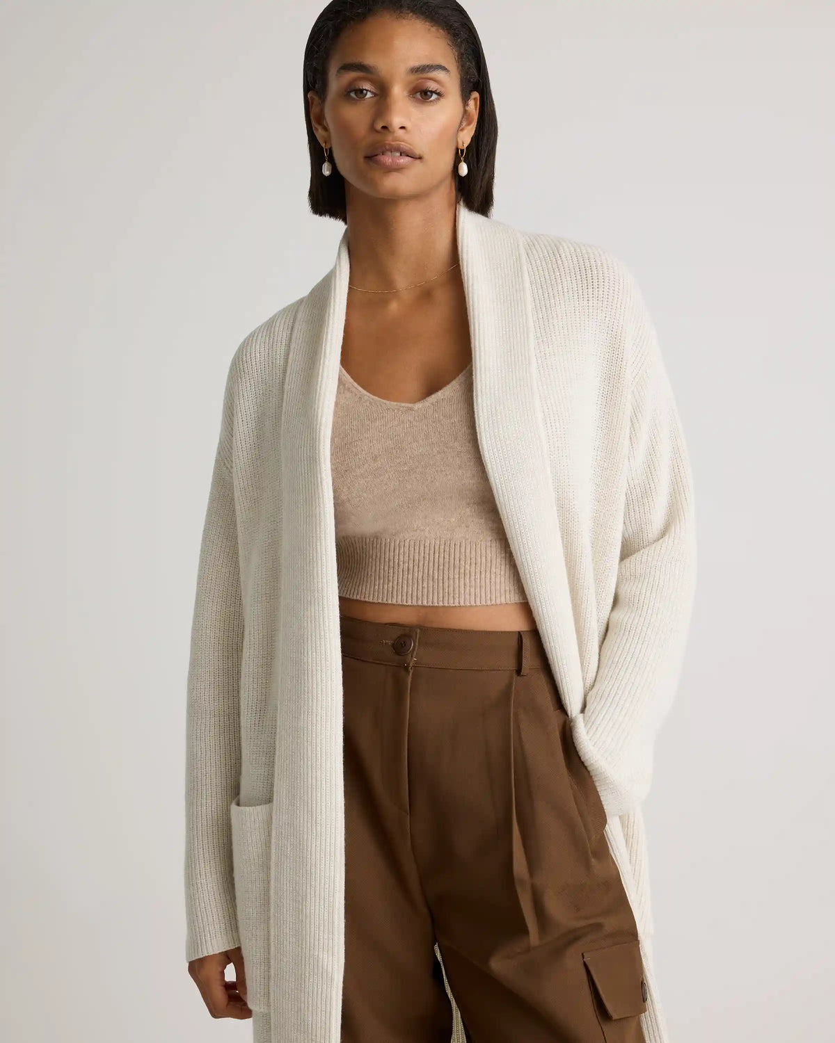 Australian Merino Wool Duster Cardigan