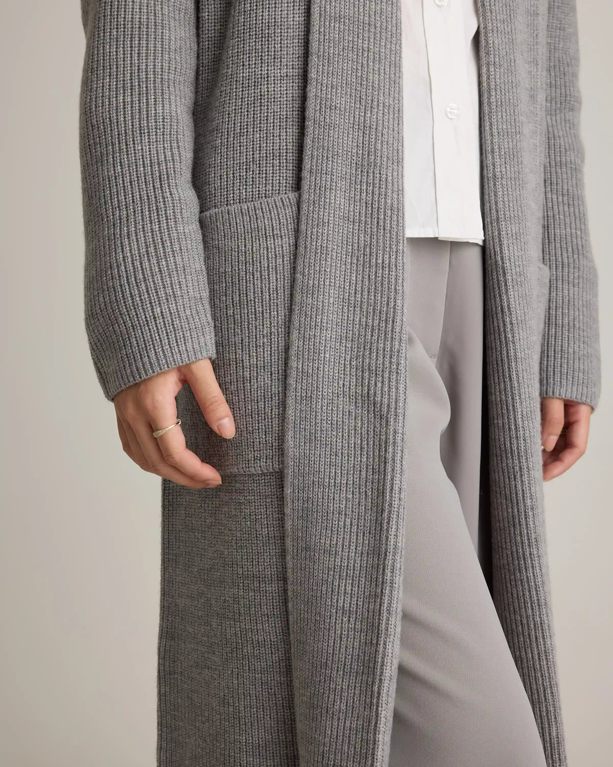 Australian Merino Wool Duster Cardigan