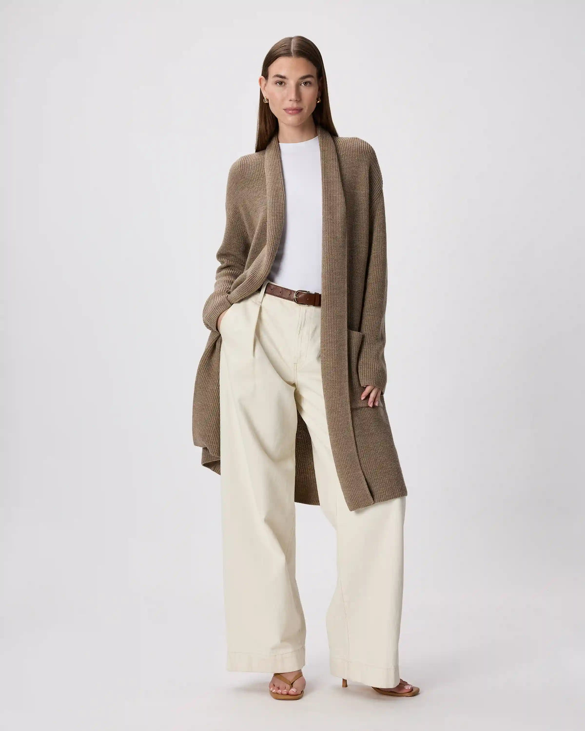 Australian Merino Wool Duster Cardigan