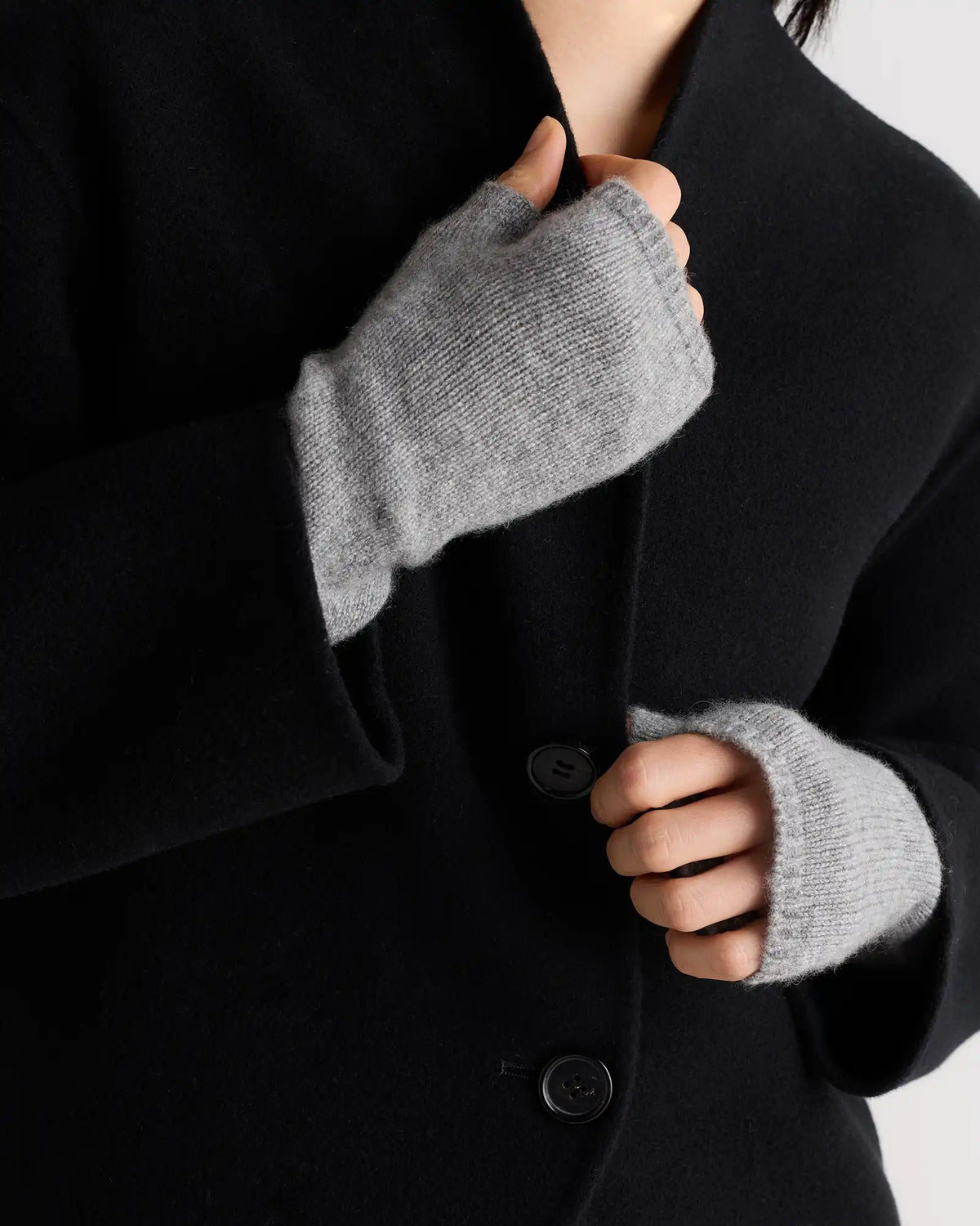 Mongolian Cashmere Fingerless Glove