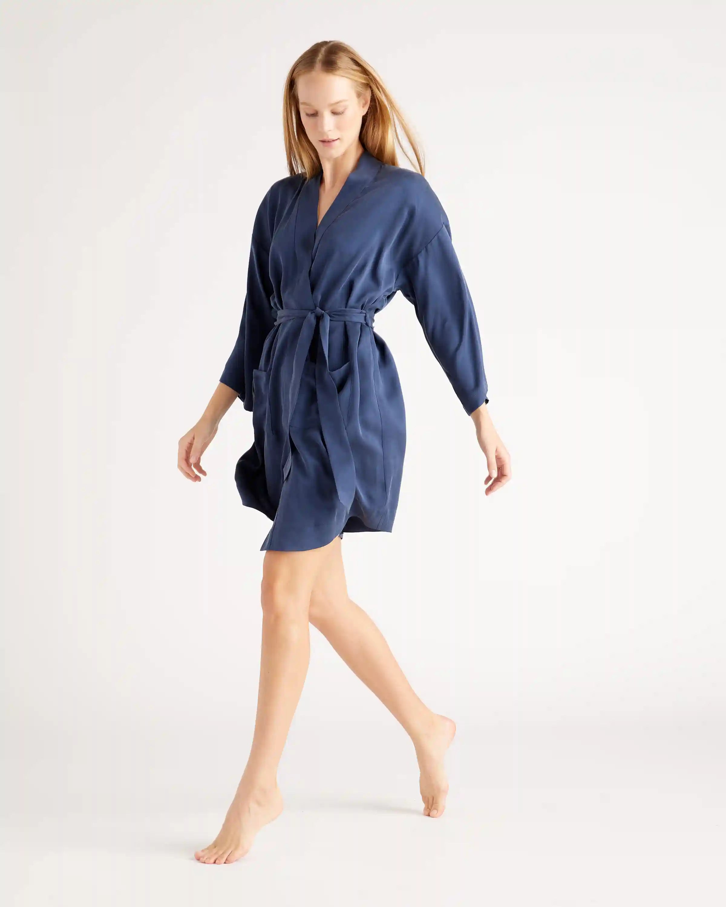 100% Washable Silk Robe