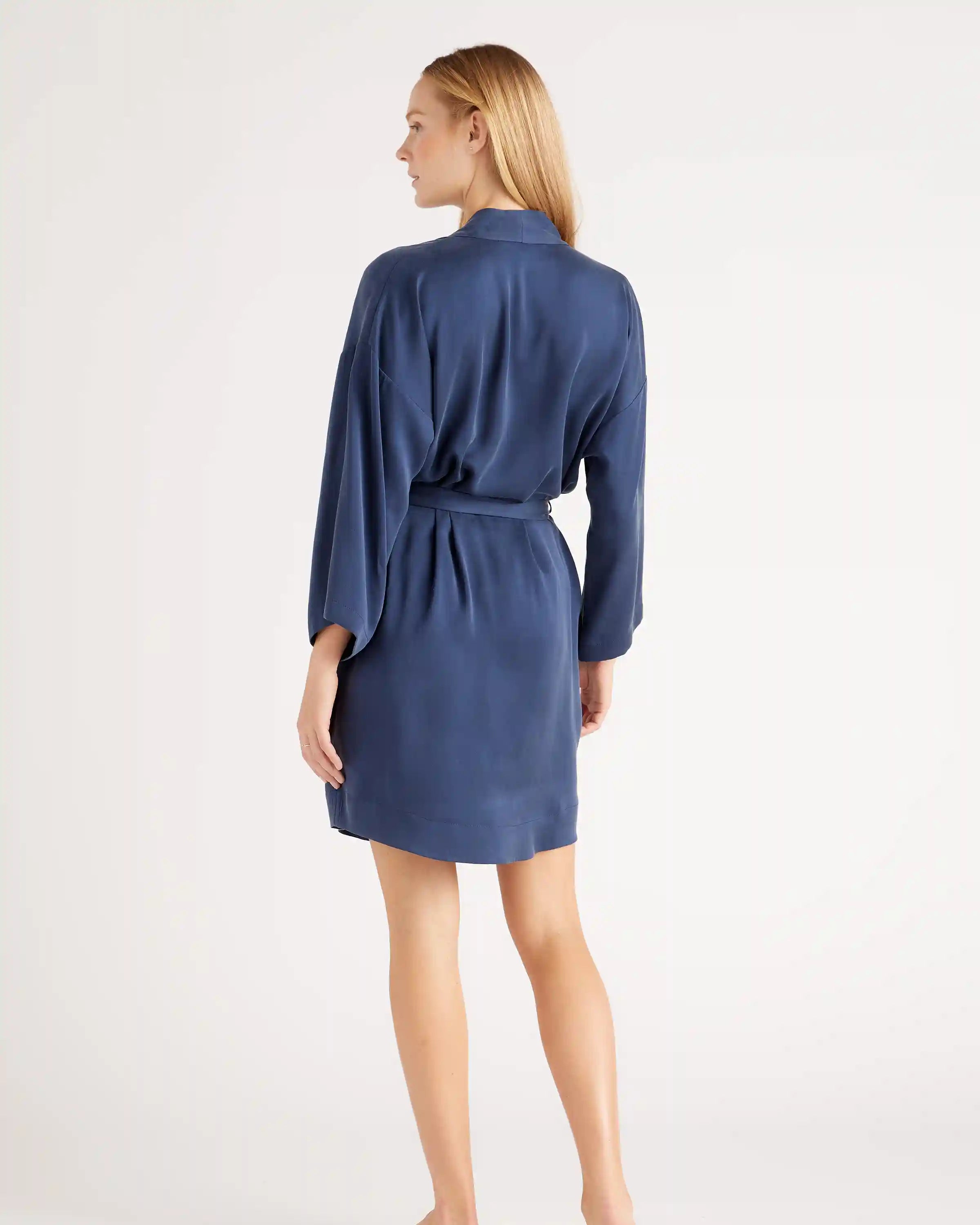 100% Washable Silk Robe