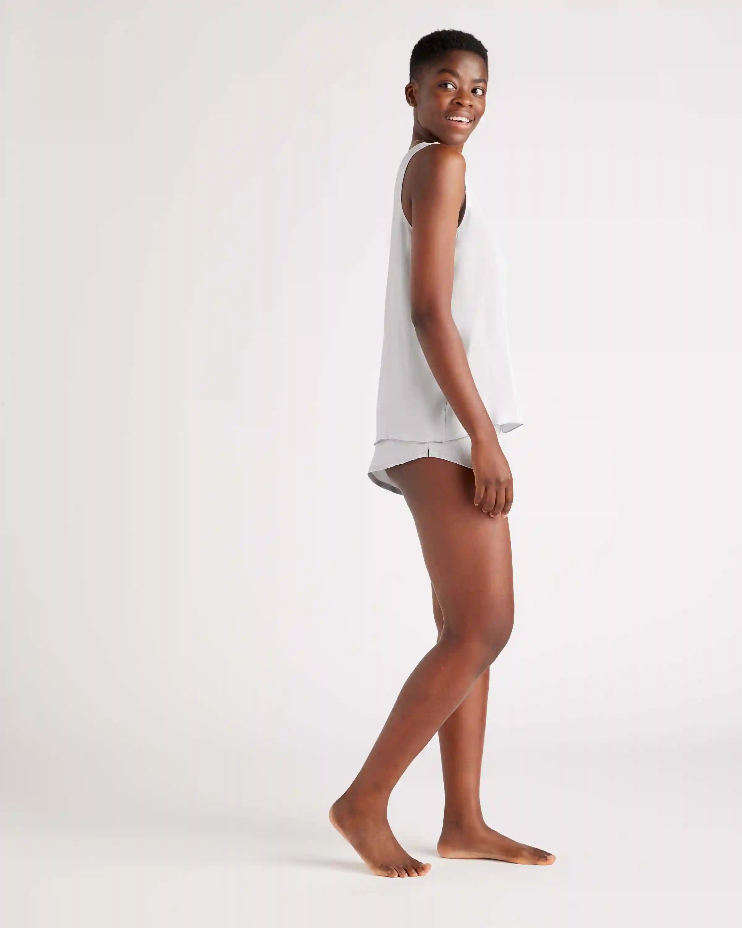 100% Washable Silk Pajama Shorts