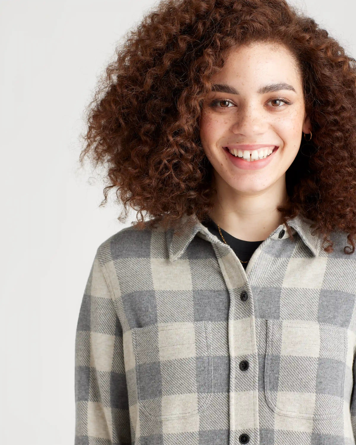 Stretch Sweater Fleece Shirt