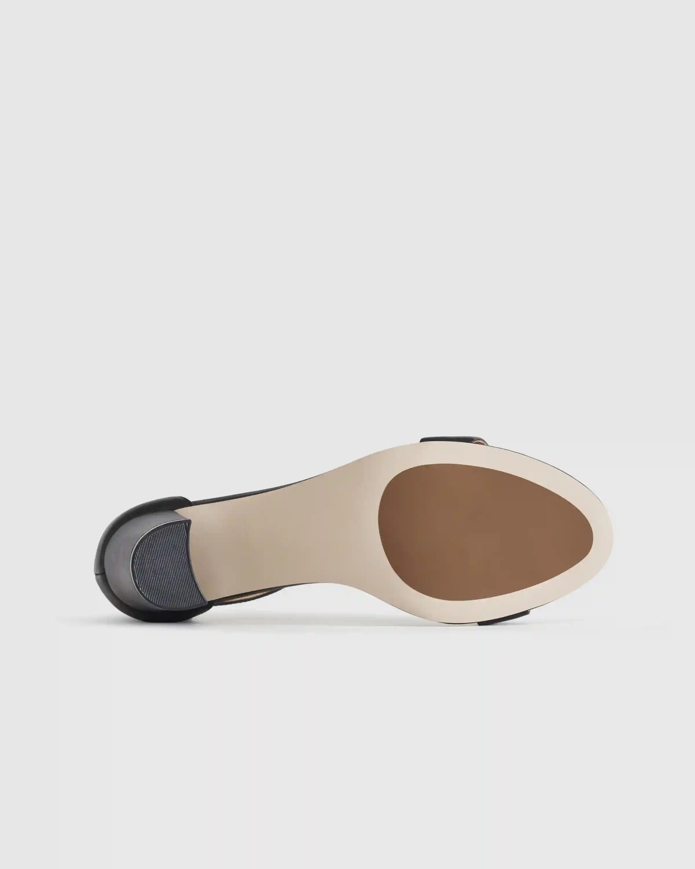 Italian Leather 65mm Block Heel