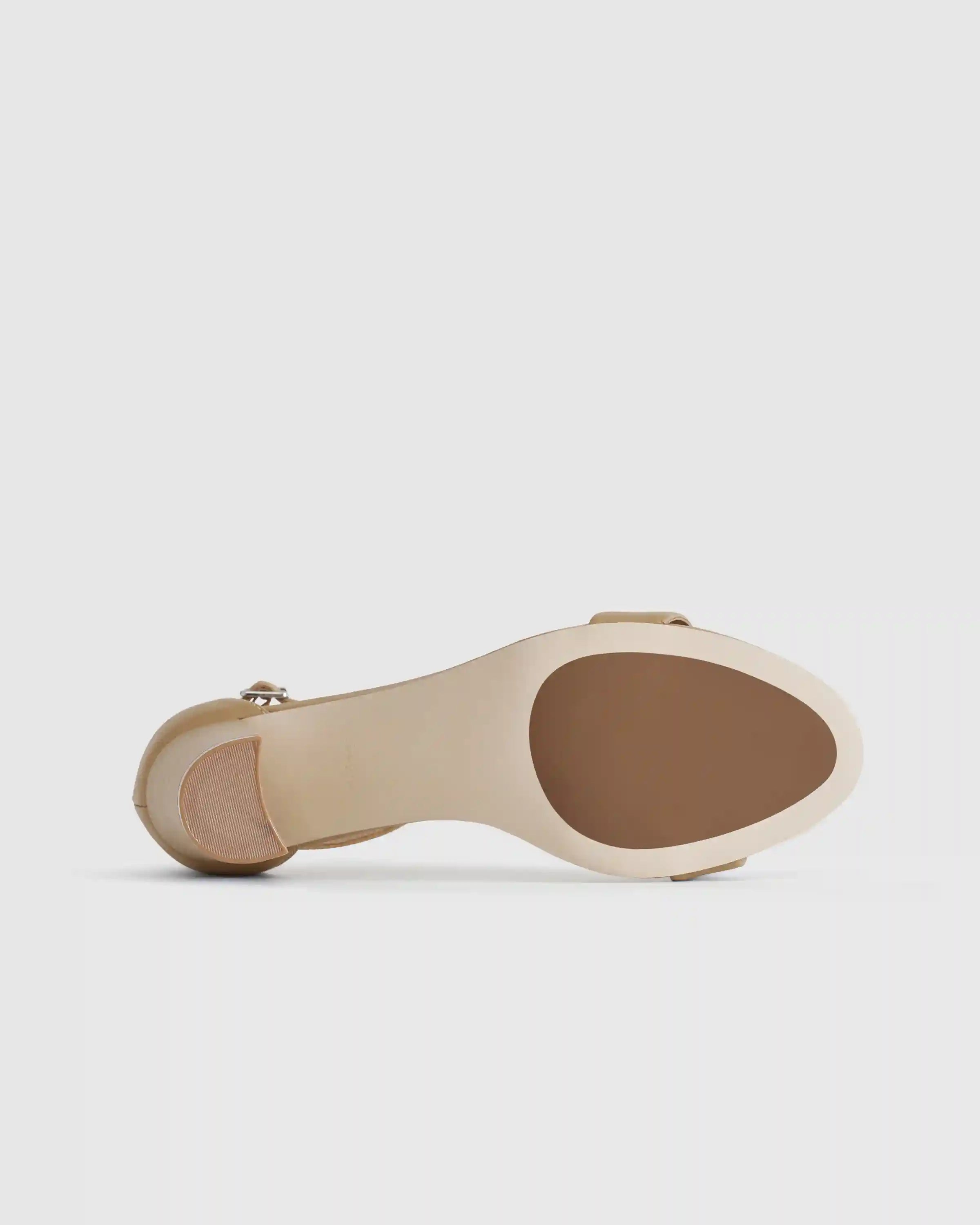 Italian Leather 65mm Block Heel