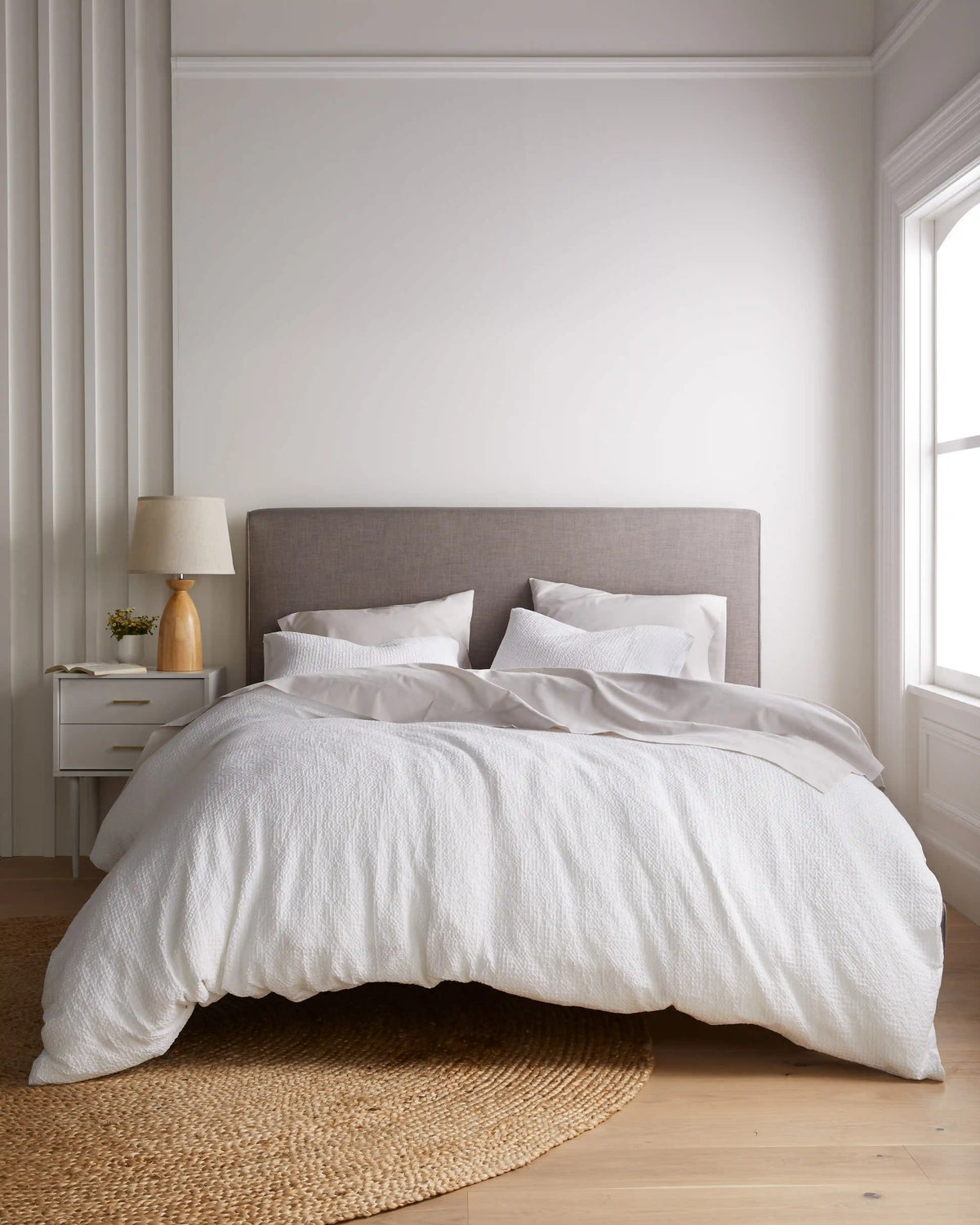 Organic Luxe Honeycomb Duvet Cover Set