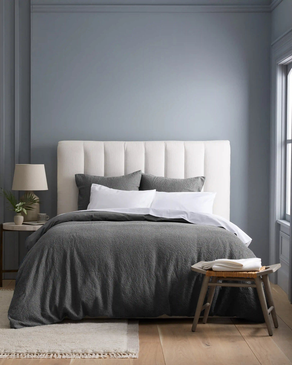 Organic Luxe Honeycomb Duvet Cover Set