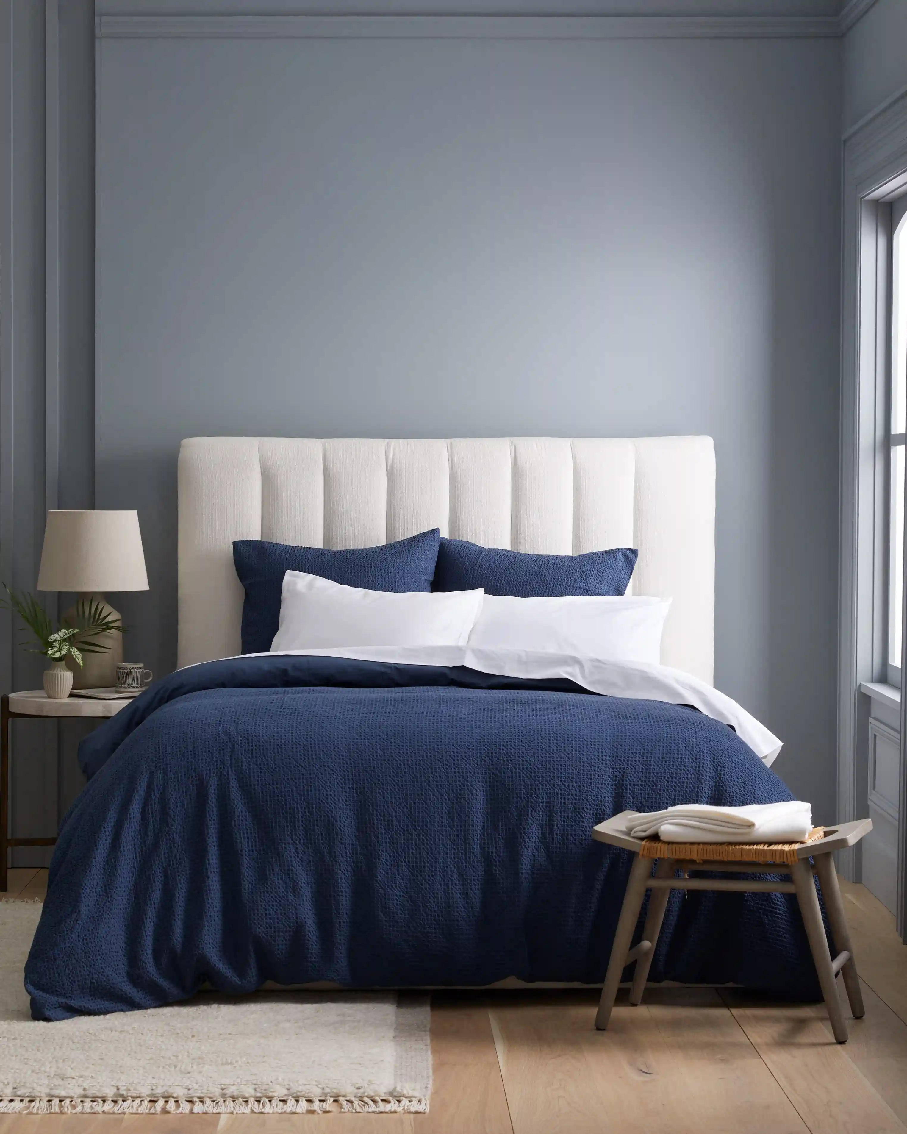 Organic Luxe Honeycomb Duvet Cover Set