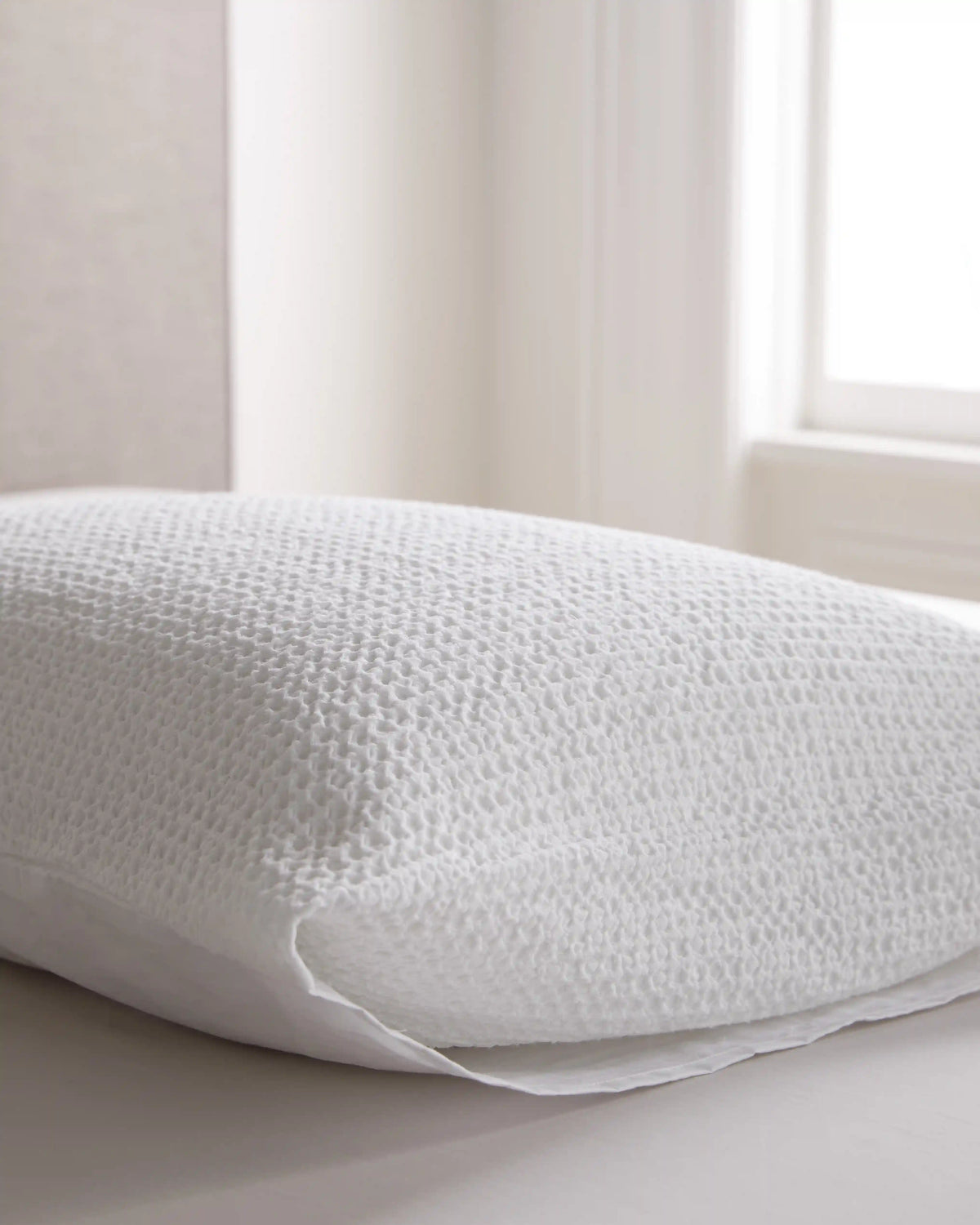 Organic Luxe Honeycomb Sham Set