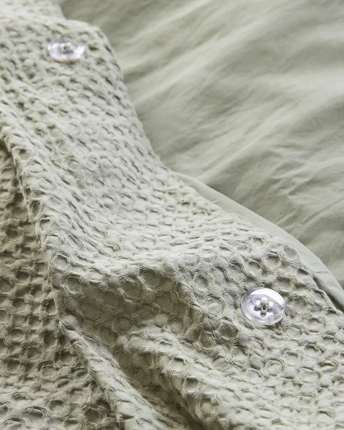 Organic Luxe Honeycomb Duvet Cover Set
