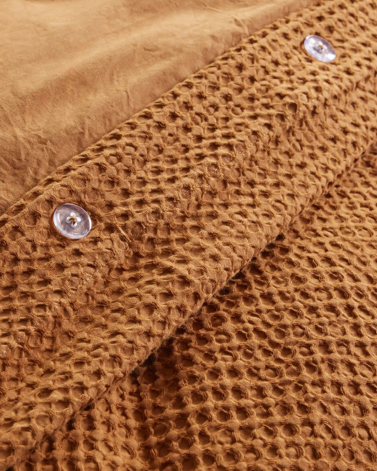 Organic Luxe Honeycomb Duvet Cover Set