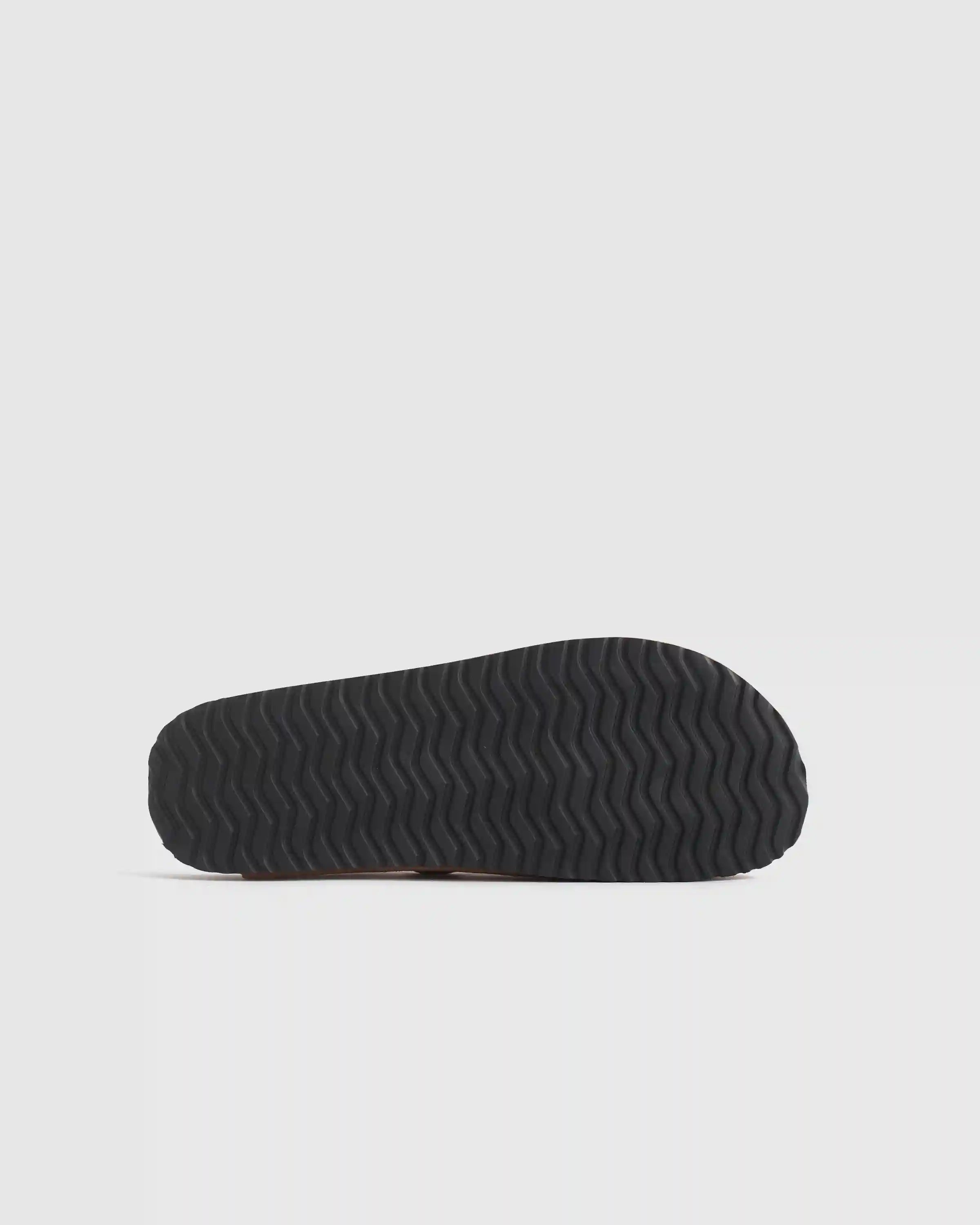 Nappa Leather Double Buckle Slide