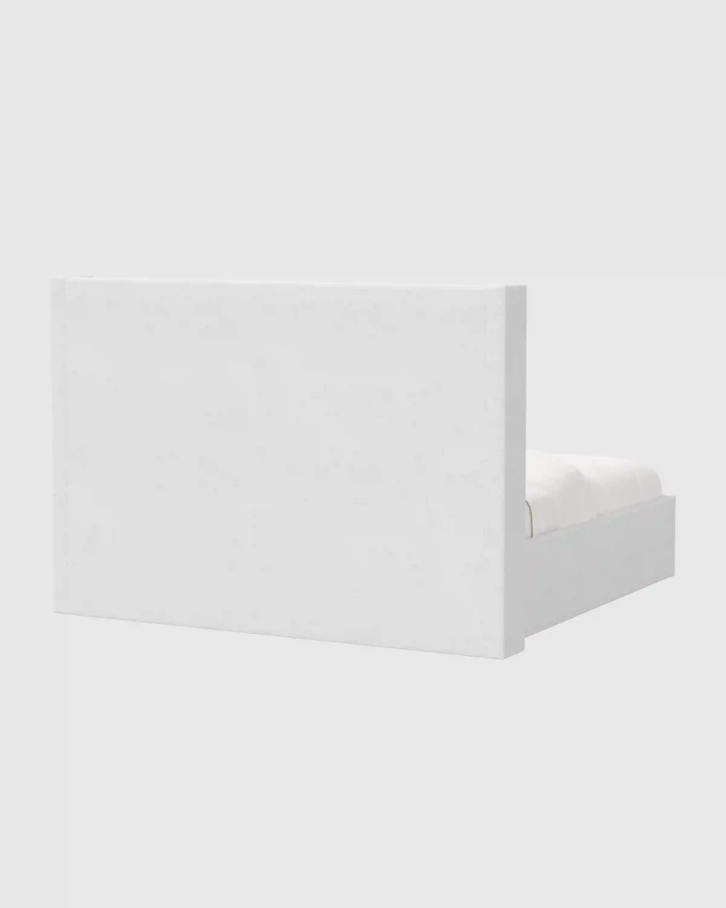 100% Linen Wingback Bed