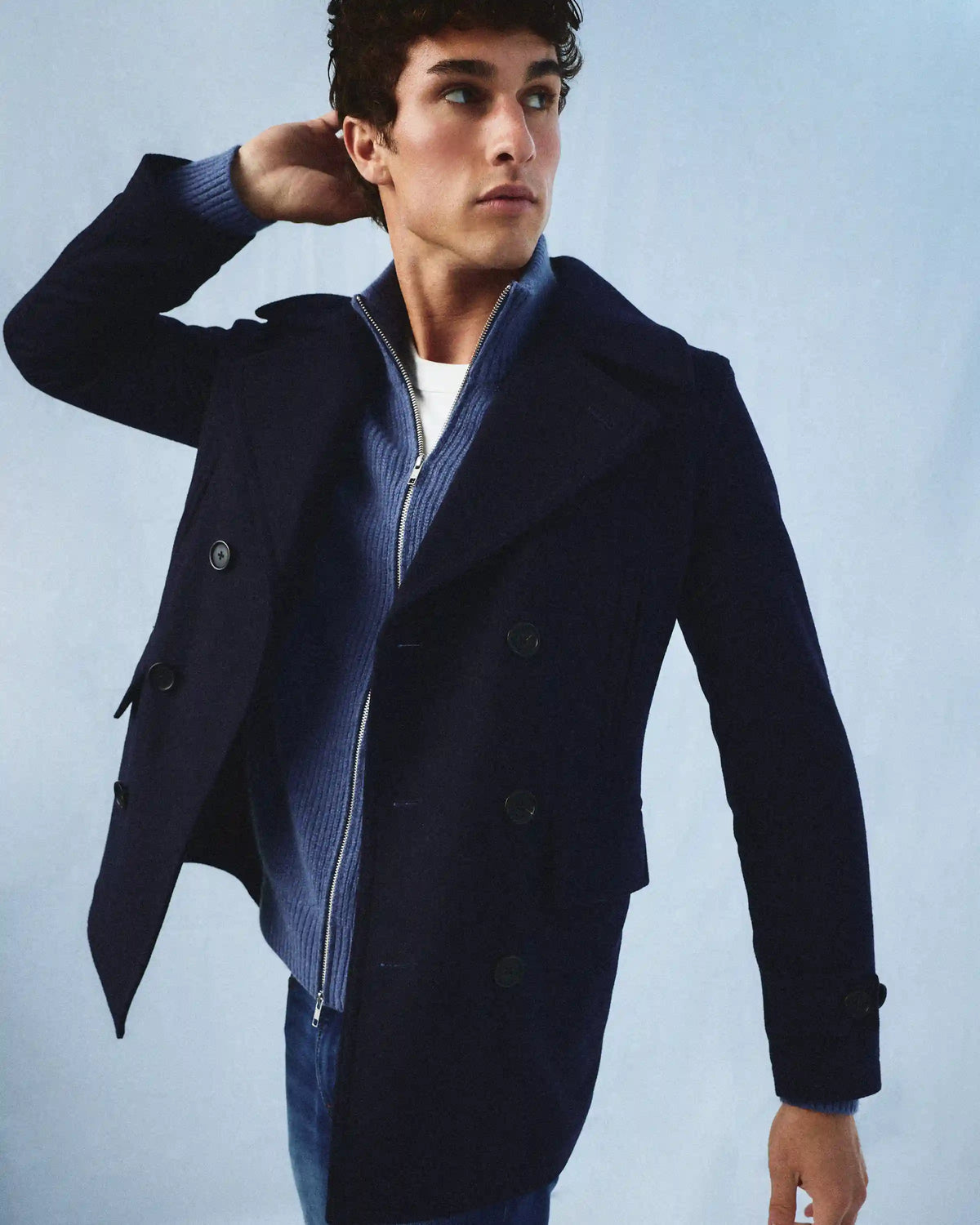 Italian Wool Peacoat