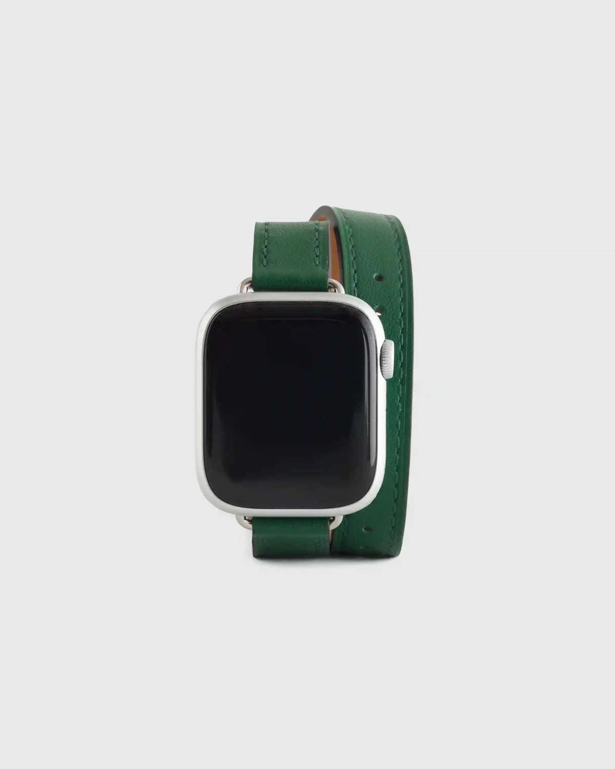 Leather Double Wrap Smartwatch Band