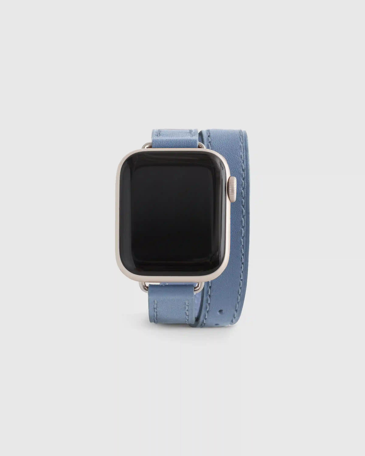 Leather Double Wrap Smartwatch Band