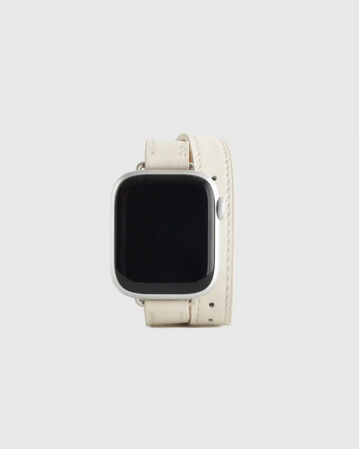 Leather Double Wrap Smartwatch Band