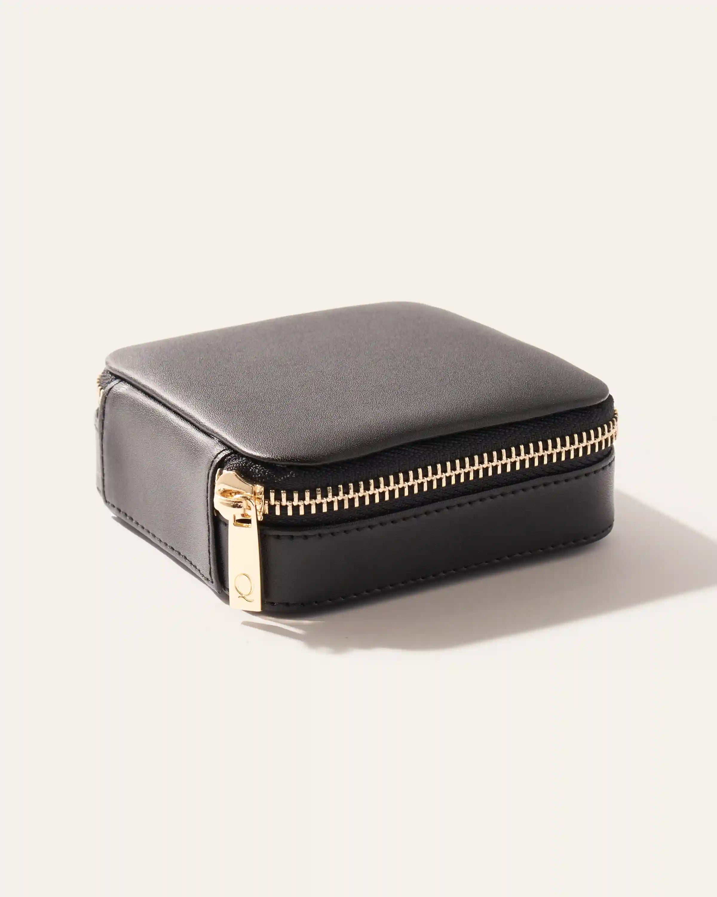 Leather Jewelry Travel Case