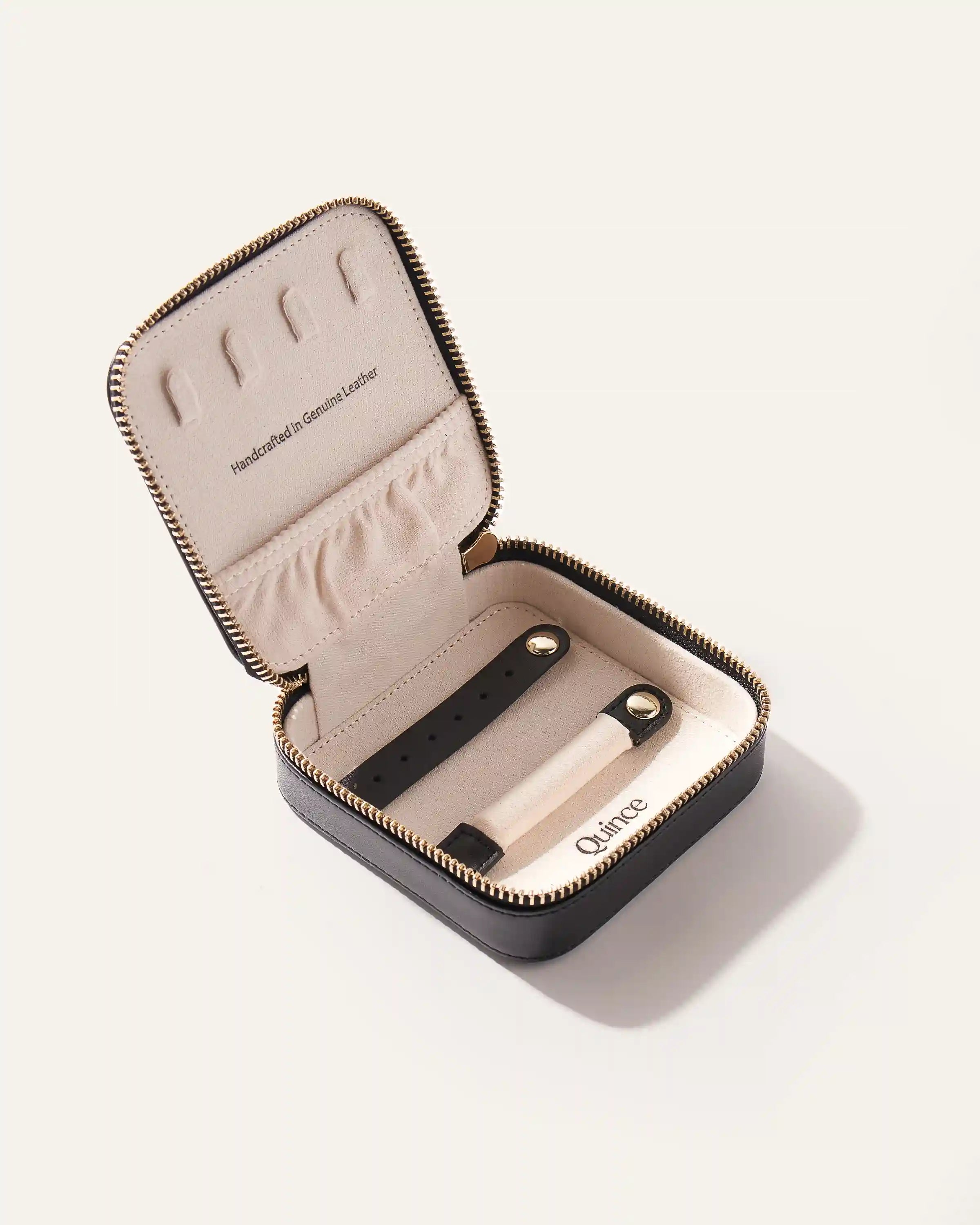 Leather Jewelry Travel Case