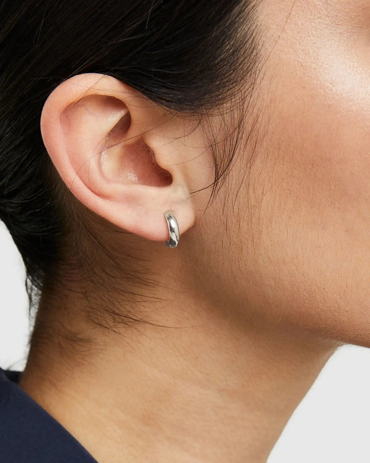 14K Gold Bold Hoops