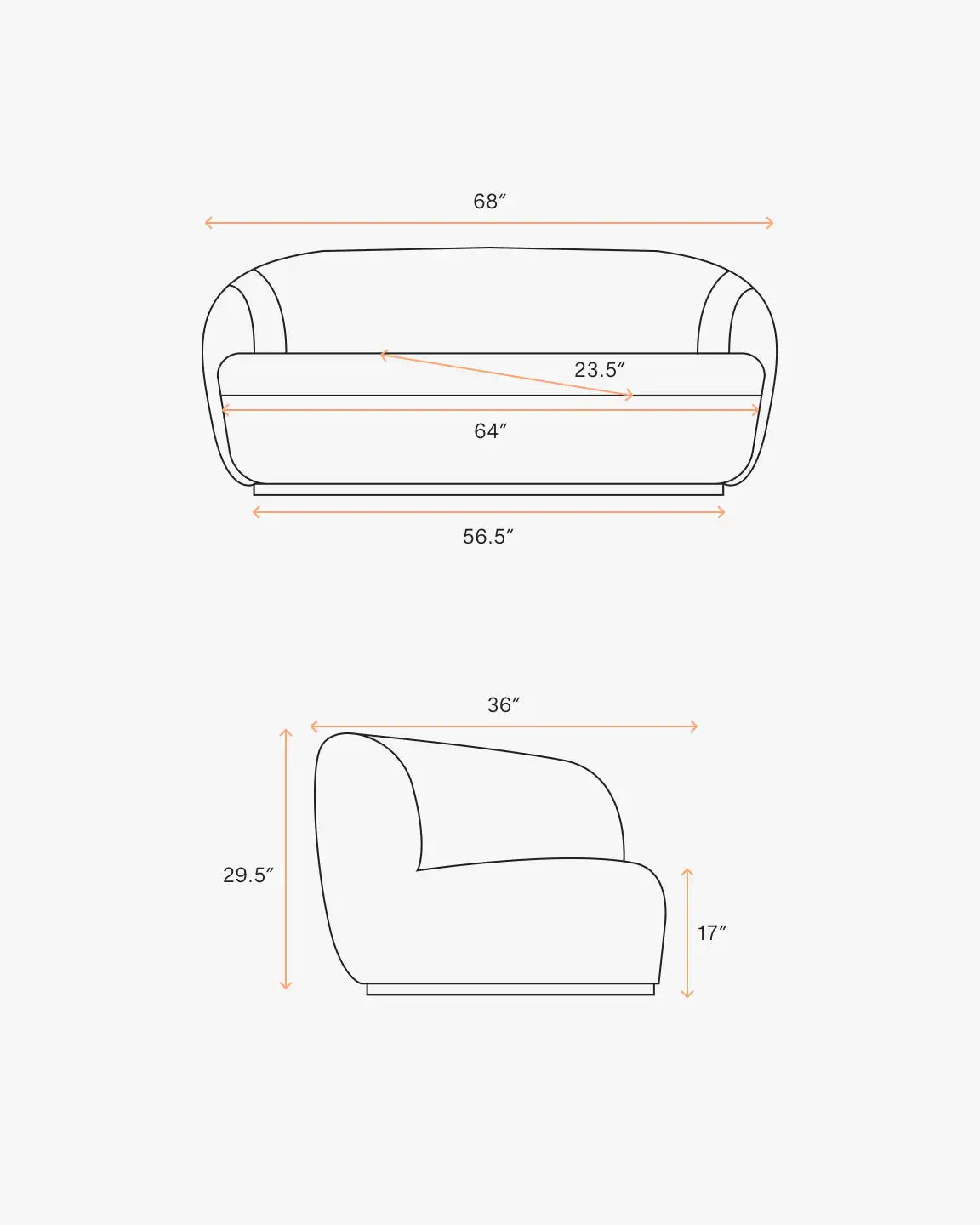 Performance Boucle Loveseat