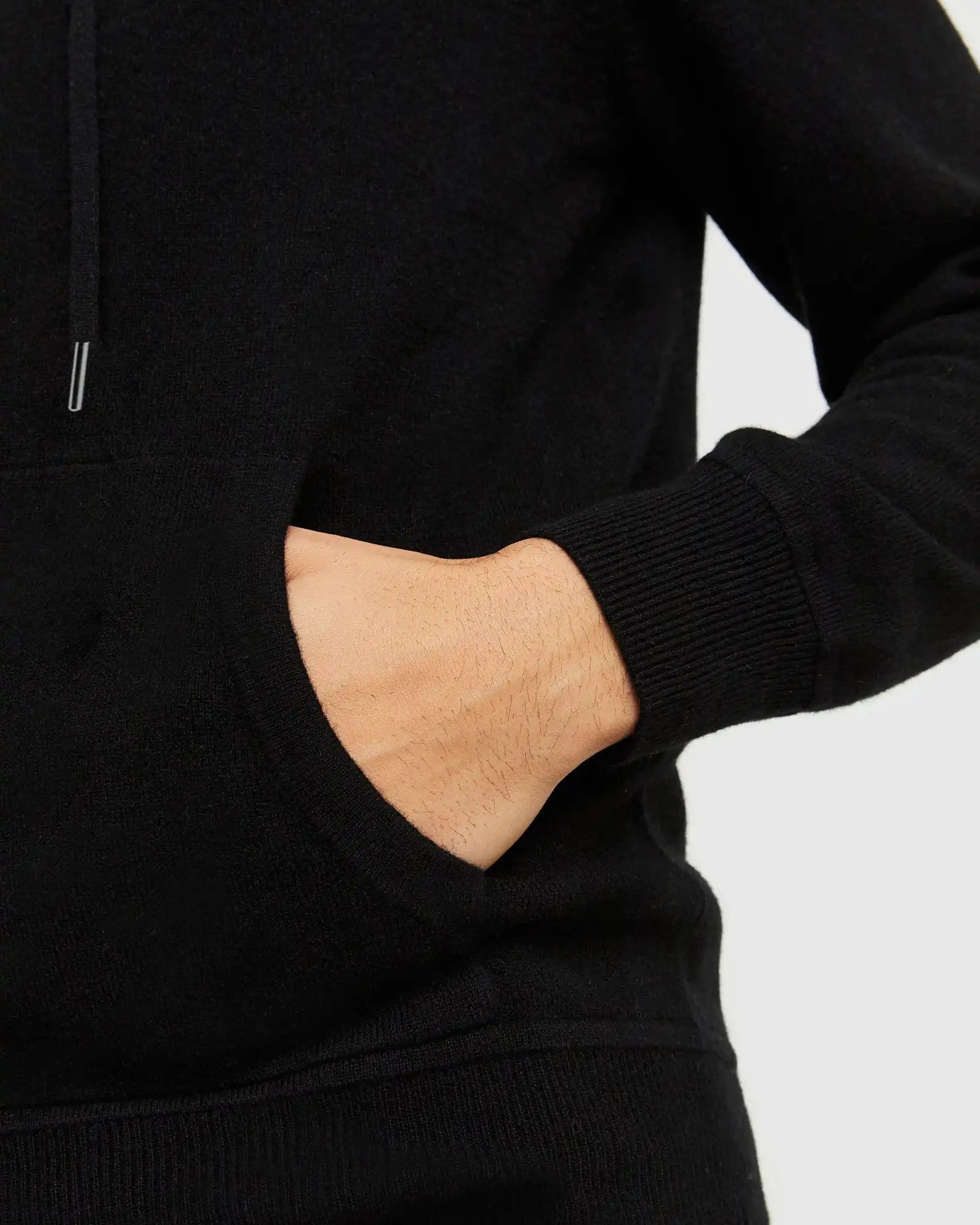 Mongolian Spring Cashmere Full-Zip Hoodie