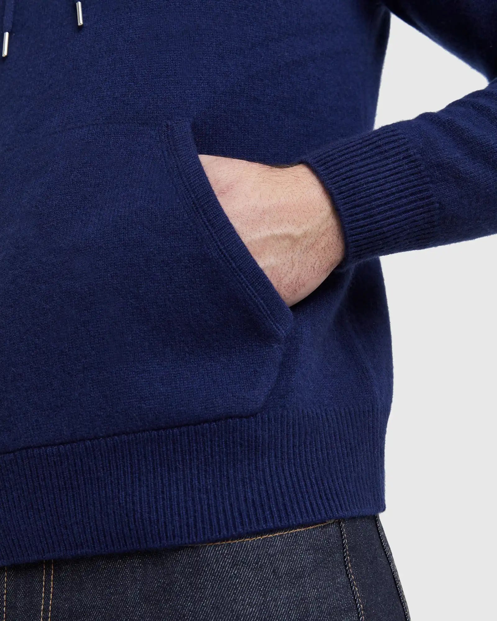 Mongolian Cashmere Pullover Hoodie