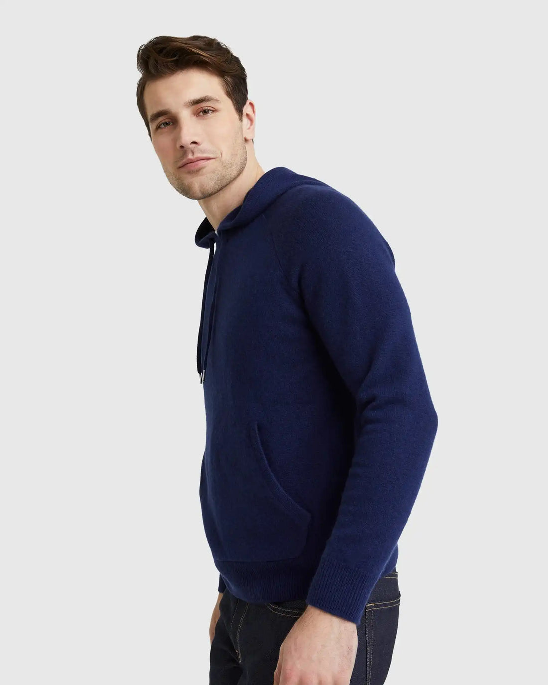 Mongolian Cashmere Pullover Hoodie