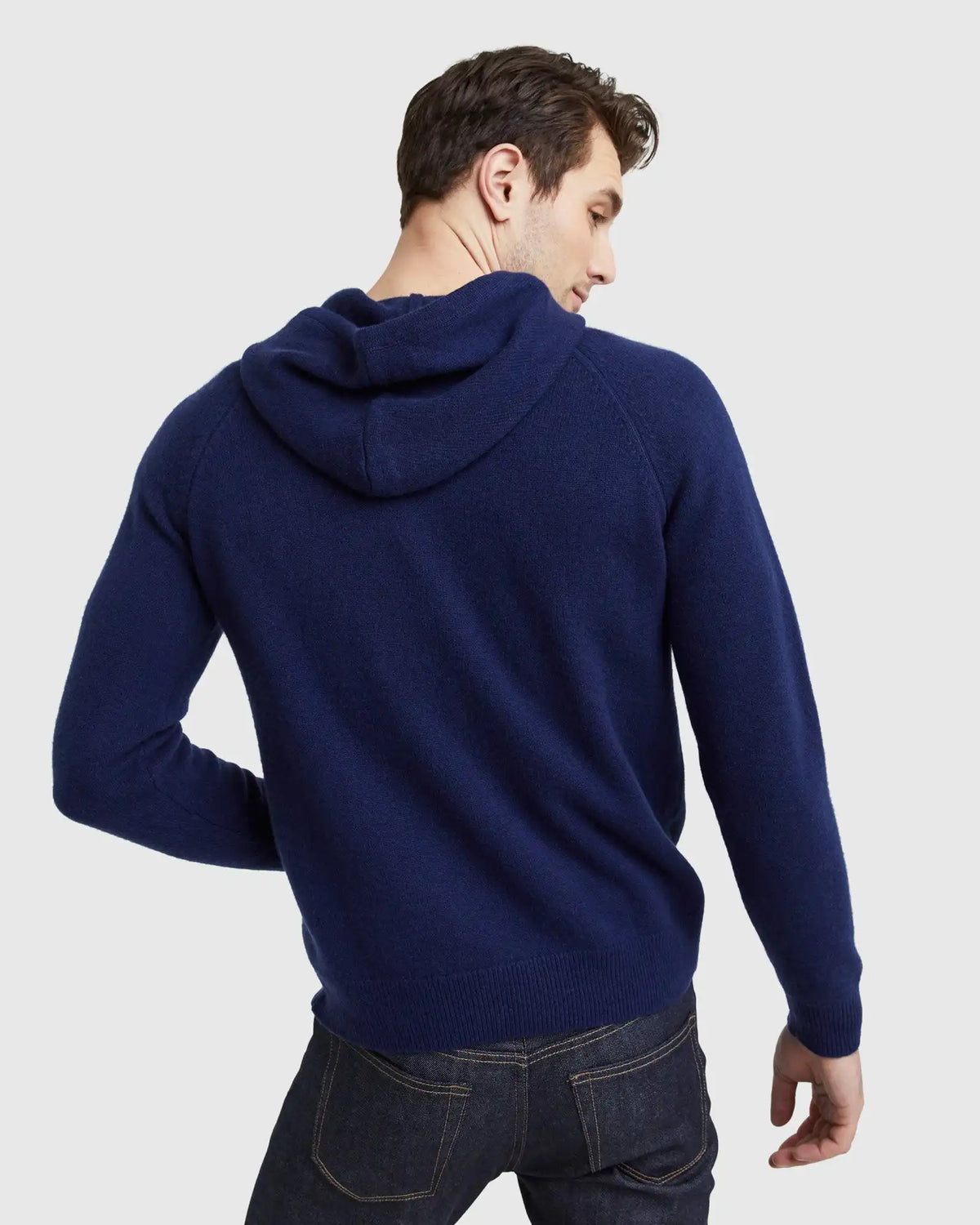 Mongolian Cashmere Pullover Hoodie