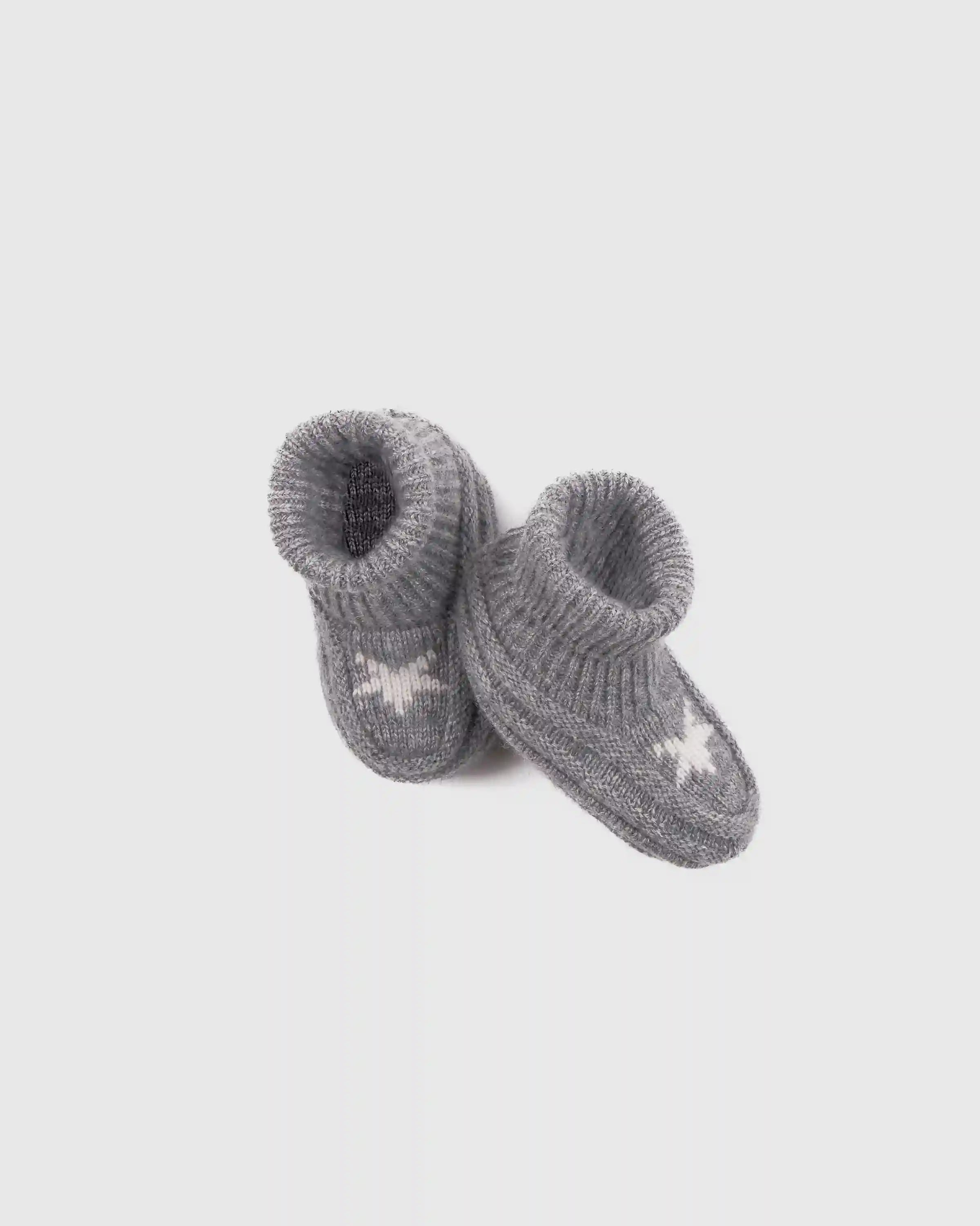 Washable Cashmere Beanie & Bootie Set