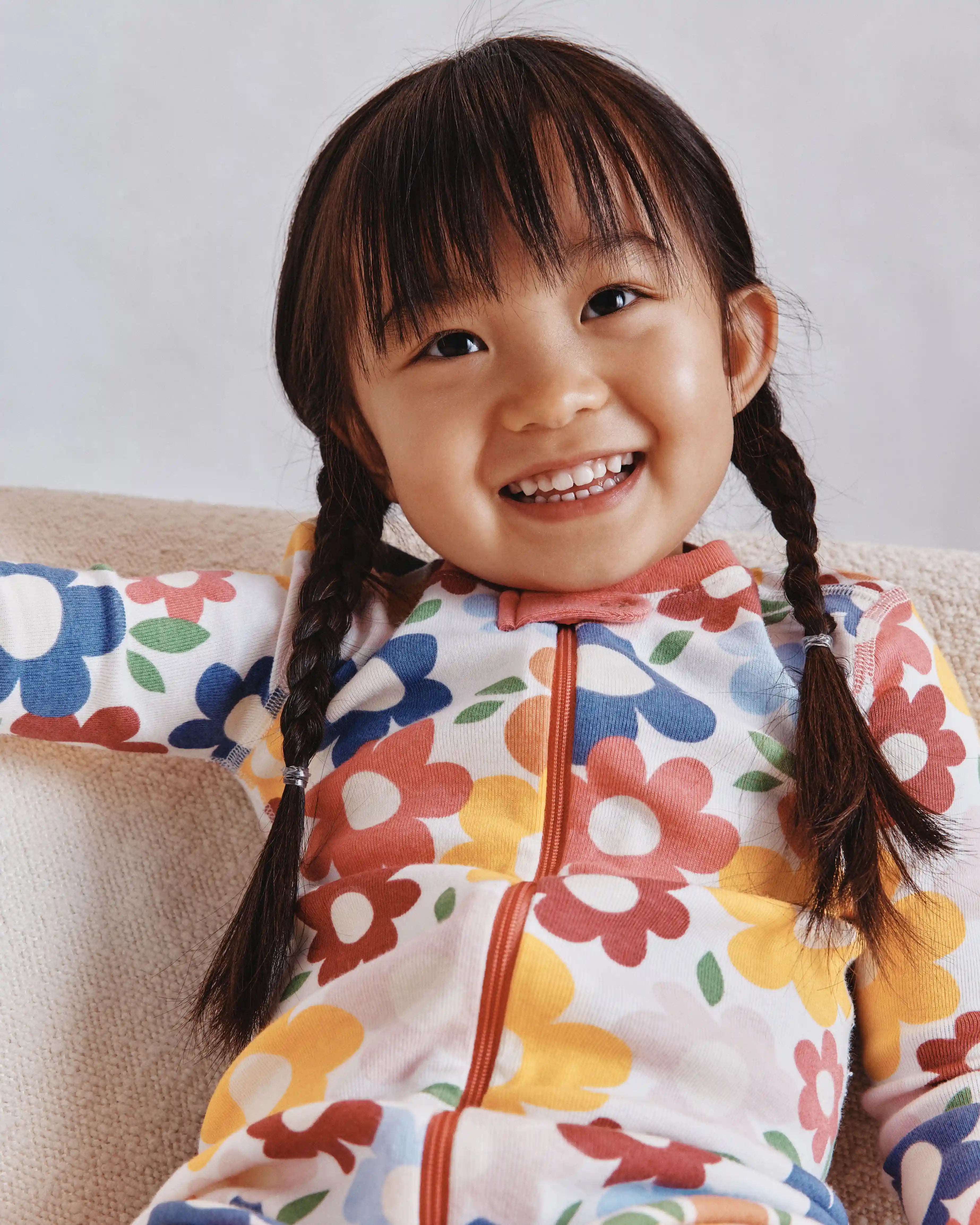 100% Organic Cotton Footie Pajama